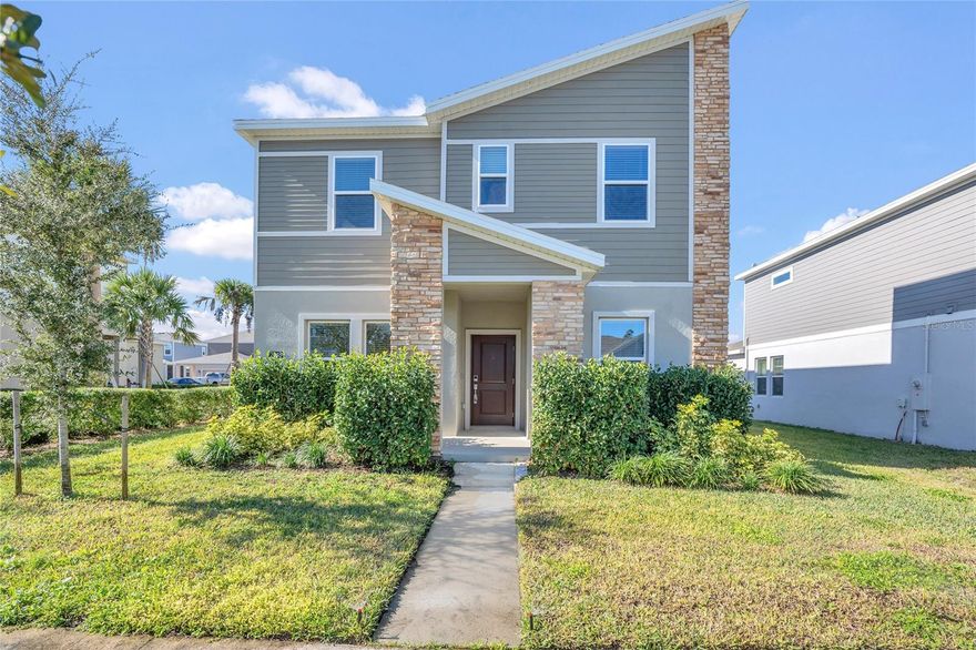 Welcome to this spacious 4-bedroom, 3-bathroom home located in the beautiful Rhett’s Ridge community. Brand new and in excellent condition, this home is ideally situated next to the community walking trail, offering added privacy and peaceful views. The first floor features a versatile flex room just off the foyer, perfect for a formal dining room, home office, or additional living space. A first-floor bedroom and full bathroom provide ideal flexibility for guests or multigenerational living. The open-concept kitchen is thoughtfully designed with modern stainless-steel appliances, quartz countertops, and solid wood cabinetry, seamlessly flowing into the family room—perfect for both everyday living and entertaining. *No washer and dryer*

Upstairs, a spacious loft provides additional living or recreation space, along with three additional bedrooms, two full bathrooms, and a dedicated laundry room. The expansive owner’s suite is a private retreat, featuring a generous layout and elegant finishes designed for comfort and relaxation.

Residents of Rhett’s Ridge enjoy an active lifestyle with scenic walking trails for morning jogs or evening strolls, as well as a well-maintained playground for family enjoyment. The community offers a low HOA fee that includes internet service, providing excellent value and everyday convenience.