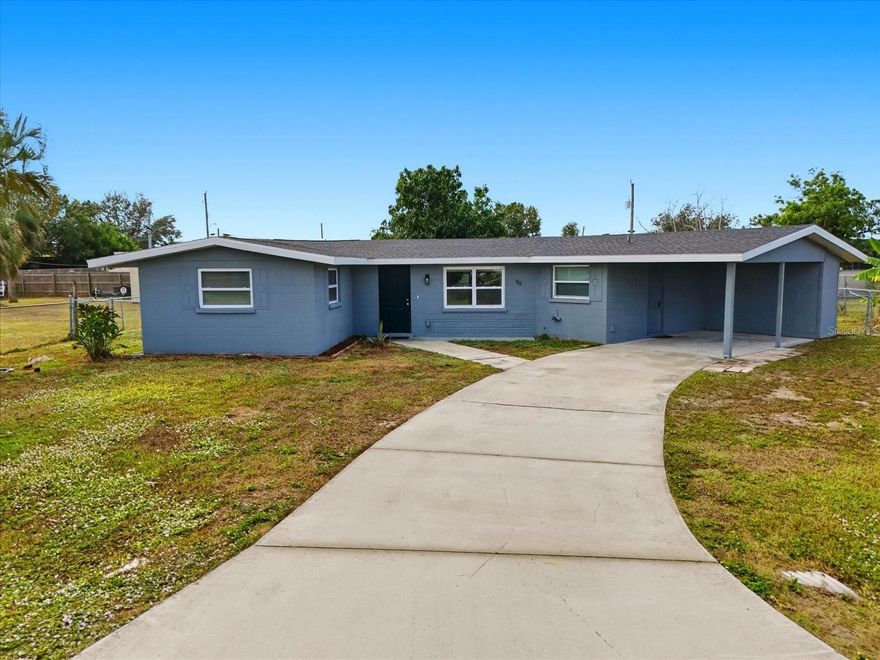 One or more photo(s) has been virtually staged. Don’t let the original build date fool you — this home lives like NEW! Packed with major updates, this beautifully remodeled Port Charlotte home offers incredible value and total peace-of-mind. Enjoy homeowner-insurance-friendly upgrades including a 2020 roof, 2024 AC system, 2022 electrical panel, and a public sewer connection completed in 2019 — plus the home is on public water. With a full interior remodel completed in 2023, this property blends modern comfort, efficiency, and style in all the right ways.
Pulling up, you’ll appreciate the long driveway leading into a spacious carport with attached storage room — the perfect spot for holiday décor, hurricane shutters, tools, or outdoor gear. Step inside, and the warmth and openness of the home greet you instantly. The living space opens straight toward the enclosed lanai, filling the home with natural light and offering breezy indoor-outdoor living. Slide open the lanai doors during the cooler months and enjoy that perfect Florida cross-breeze.
The floor plan flows seamlessly from the living area into the dining space and into the fully updated kitchen, all enhanced by luxury vinyl plank flooring that offers durability with a clean, contemporary aesthetic. The 2023 kitchen remodel shines with brand-new cabinets, farmhouse-chic butcher block countertops that bring warmth and natural texture, and a full suite of new stainless-steel appliances including a refrigerator, range, microwave, and dishwasher. A private laundry room — with direct access to the carport — adds everyday convenience and includes a new tankless water heater for efficient, on-demand hot water.
Both bedrooms feature tile flooring, ceiling fans, and built-in closets, offering comfort and practicality. The primary bedroom includes sliding glass doors leading directly to the lanai — perfect for morning coffee or evening relaxation. Its updated ensuite bathroom includes a new tub/shower combination and a sleek single vanity. The guest bathroom has also been remodeled with a modern walk-in shower and updated vanity.
Step outside to your large, fenced-in backyard, ideal for pets, gatherings, gardening projects, or simply enjoying the sunshine. There’s plenty of room to create the outdoor space of your dreams.
And the LOCATION delivers the Florida lifestyle you’re looking for! You’re just minutes from Port Charlotte Beach Park, offering boat ramps, kayak launches, tennis courts, fishing piers, a boardwalk, and stunning harbor sunsets. Love the water? You’ll also enjoy quick access to Charlotte Harbor’s kayak and paddle trails, mangrove estuaries, and scenic waterways perfect for fishing, exploring, and wildlife watching. Plus, charming Downtown Punta Gorda — with its local shops, waterfront dining, parks, and year-round events — is just a short drive away.
With big-ticket upgrades already completed and a beautifully refreshed interior, 111 Francis Dr NE is the perfect blend of comfort, style, and value. Move right in and start enjoying the easy, breezy Southwest Florida lifestyle! Make sure to explore the virtual video tour—it’s the perfect glimpse into the effortless Florida living awaiting you here!
