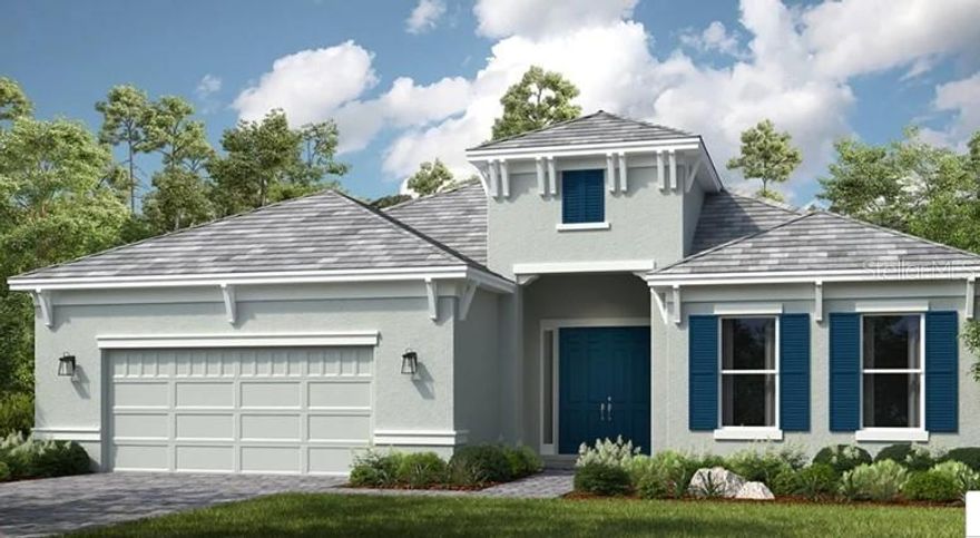 What's Special: Conservation View | Backs to Wetland | Close to Trails | Popular Plan.  New Construction - Ready Now!  Built by Taylor Morrison, America's Most Trusted Home Builder.  Welcome to the Pallazio at 10213 Silent Night Lane in Esplanade at Skye Ranch. The open-concept layout features a central great room and a gourmet kitchen with upgraded cabinets, and quartz countertops. The spacious gourmet kitchen also includes a large center island, making it perfect for entertaining. The primary suite is tucked away at the back of the home, showcasing a luxurious bath and an oversized walk-in closet. Three secondary bedrooms, one with a private bath, and a flex room are located at the front of the home. Enjoy seamless indoor-outdoor living with a lanai, accessible through pocket sliding glass doors from both the kitchen and gathering room. Additional Highlights Include: Gourmet kitchen, bedroom 4, outdoor kitchen rough-in, and 8' interior doors. Photos are for representative purposes only. MLS#A4685024 

Live your dream vacation every day at Esplanade at Skye Ranch! Esplanade offers a vibrant, resort-style lifestyle with endless opportunities to energize your body, mind, and spirit. From the moment you arrive, you’ll experience a world of fun and relaxation, with access to the Hub, Rendezvous Park, and Turner Park—and soon, The Venue! Get ready for exciting amenities like a Bahama Bar and Grill, resort-style pool, state-of-the-art fitness center, bocce ball courts, bark park, and more. With community parks, sports fields, and a pet park, Esplanade is your personal playground. Stay active, stay relaxed, and embrace a lifestyle filled with adventure, every single day!