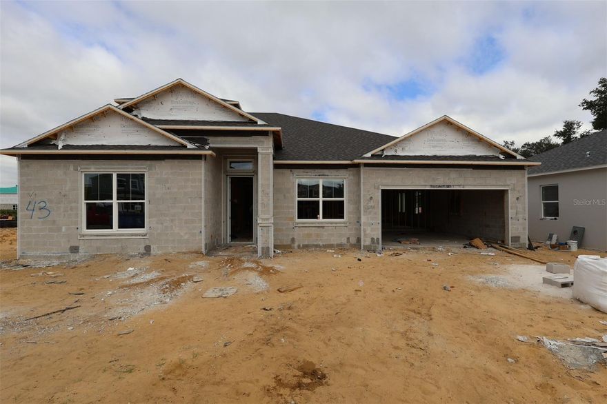Under Construction. Discover this stunning new construction home located at 705 Pointe Emerson Boulevard in Apopka, Florida. Built by M/I Homes, this impressive 5-bedroom, 4-bathroom home offers 2,731 square feet of thoughtfully designed living space.
 
This beautiful home features an open-concept living space that seamlessly connects the main gathering areas, creating an ideal environment for both daily life and entertaining. The owner's bedroom is conveniently located on the main floor, providing easy accessibility and privacy.
This home also features a first-floor owner's suite, a spacious bonus room, a lanai, and a 2-car garage.

This new construction home eliminates the need for immediate repairs or updates, allowing you to move in and enjoy your new space right away. The thoughtful floorplan maximizes functionality while maintaining an elegant flow throughout the home.

The neighborhood offers excellent proximity to parks, making it perfect for families who enjoy outdoor activities and recreation. The area is known for its quality of design standards, ensuring your investment is surrounded by well-planned development and attractive homes.