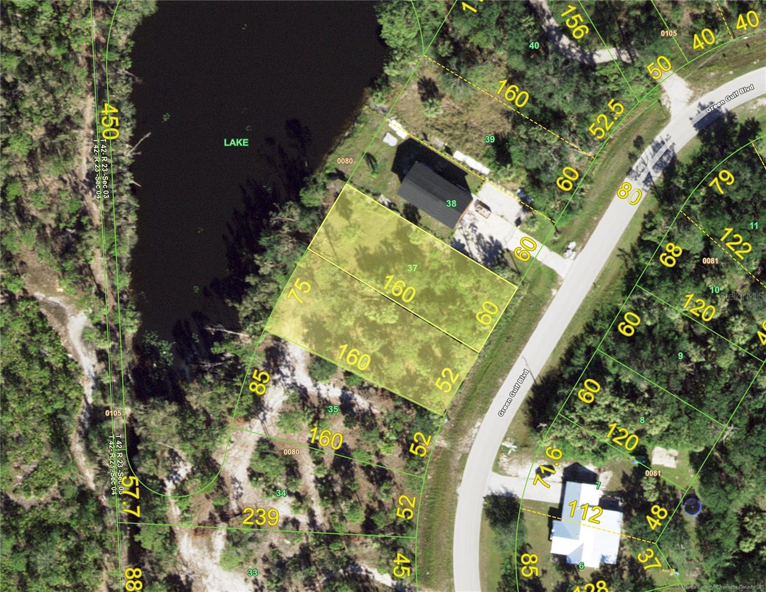 Freshwater Lake - New Home Site, these 2 side by side building lots are located in Tropical Gulf Acres for a total of approximately 20,024 square feet if purchased together. Price reflects per lot pricing. Second lot can be located at MLS #C7514268. Tropical Gulf Acres is true country living with a quick access to US41. Enjoy having your privacy and yet - only just over 8 miles to Historic Downtown Punta Gorda! Where you will find great restaurants, marinas, parks and walkways along the shores of the Peace River. This is a great location for living with an old Floridian style! This location is midway between Sarasota and Ft. Myers just off I75 or US41. And is best known for: excellent golfing, fishing and boating, with pristine gulf beaches nearby! TGA 006 0080 0037 & 0036