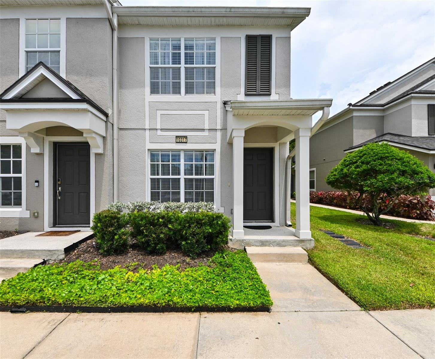 Townhome in Tampa’s Westpark Preserve. 2 Bed | 2.5 Bath. Conveniently located near Citrus Park, Westchase, and Town N’ Country, this end-unit townhome is in a gated community and waiting for you to make it home. The first floor features an open floor plan with dining and living areas, the kitchen that leads to the screened ground floor patio where you enjoy conservation views. The convenient half bath rounds out the first floor. Upstairs, you’ll find two large bedrooms, both with en-suite baths and large windows to make these spaces light and bright. There’s a convenient laundry closet between the bedrooms to save you time and effort. As a community resident, enjoy lifestyle amenities that include sidewalks and a community pool. The HOA covers exterior maintenance, exterior insurance, roof replacement, water, sewer, Exterior Paint, landscaping, ground maintenance, Pool Maintenance, and Basic internet & Cable, new roof 2024. Located in the heart of activity, with restaurants, shopping, and schools, it’s also just minutes from the Veterans Expressway to help you get anywhere you need to go. Upper Tampa Bay Trail, Shopping, Movie theatre, restaurants, and Costco are just a few minutes away. Make sure you come and see it before it is gone!