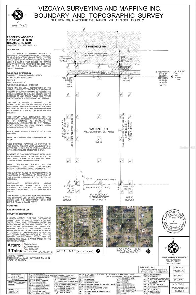 FLEMING HEIGHTS - Land