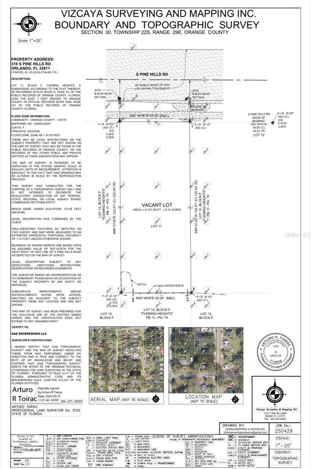 Photo of 310 N Pine Hills Road, Orlando, FL 32811 (MLS # S5136380)