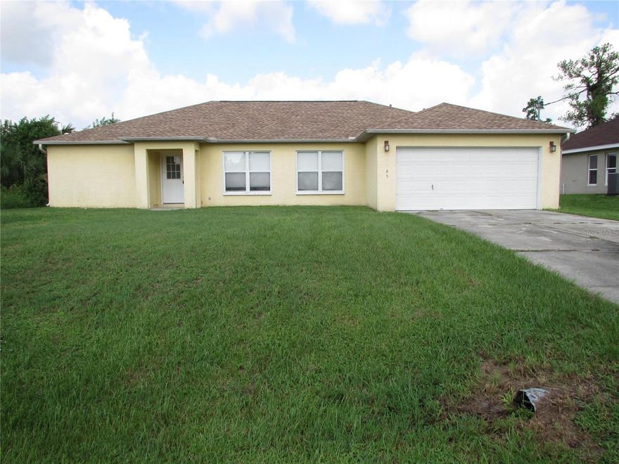 Check this out! A 3 bedroom, 2 bath home in North Port with an open floor plan. Great neighborhood ( Woodhaven). Close to shopping and restaurants. Relax on the screened in back porch over looking the large back yard. Come enjoy the great Florida weather. Call Now!