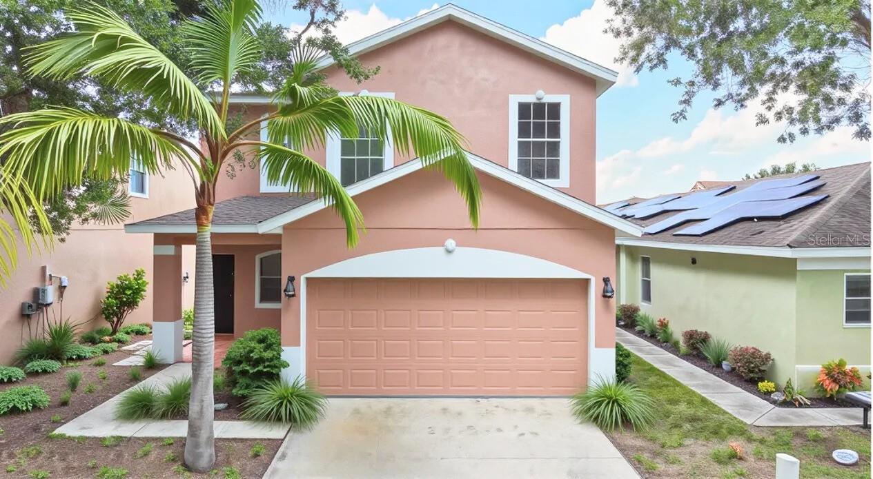 One or more photo(s) has been virtually staged. Seller is motivated and willing to contribute up to $10,000 toward buyer’s closing costs with an acceptable offer. Take a look at this stunning fully renovated 4-bedroom, 3.5-bathroom pool home in a quiet, family-friendly Davenport community with no rental HOA restrictions—perfect for short-term rentals or full-time living. This beautifully upgraded property features a brand-new roof to be installed before closing, a new 2025 water heater, brand new stainless steel appliances and modern light fixtures throughout. Renovated from the ground up, the home offers two spacious primary bedrooms upstairs, each with its own private bathroom, plus an additional full guest bathroom. Downstairs includes a half bath for guests, a spacious dining area, and a large open-concept living room with sliding glass doors leading to the backyard. Enjoy your own private screened-in pool covered by a large lanai enclosure, ideal for relaxing or entertaining year-round. With no HOA rental restrictions, this home is Airbnb-ready and an excellent investment opportunity—just 25 minutes from Disney World and with easy access to I-4. Also located 30 minutes from Orlando and within reach of Tampa, this property offers a perfect centralized location. Great for families, too! Zoned for nearby schools like Davenport School of the Arts, Horizons Elementary, and Ridge Community High School, and close to local parks, sports fields, and kid-friendly activities. Whether you're looking for your dream family home or a high-performing vacation rental, this move-in-ready property delivers space, flexibility, and location. Schedule your showing today!