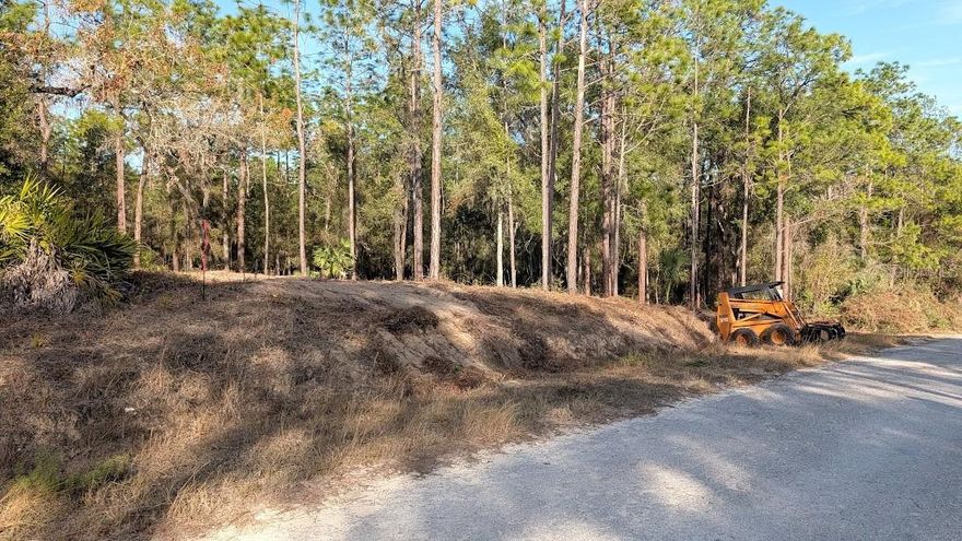 High and dry 1.05 acres on a lime rock road, with the frontage for this lot paved.  Close to the World Equestrian Center, about 15 miles out of Ocala and 10 miles to busy Dunnellon.  No HOA, store you boat or RV after you build your new home.  No mobile homes.  One lot ( 305 ft off of paved road SW 140th Ave.  Please check out all of the pictures.  Lot was just under brushed and easy to view this rolling lot.