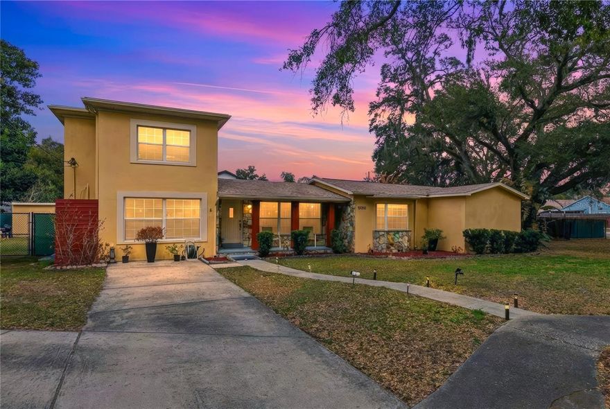 NO HOA. Welcome to this spacious two-story 4-bedroom, 3-bath home ideally positioned on an oversized corner lot shaded by mature oak trees in an established Orlando neighborhood.
From the moment you arrive, the home’s inviting curb appeal and generous lot size immediately stand out. Inside, you’ll find a flexible layout designed for both everyday comfort and easy entertaining. The dining area features warm wood flooring and abundant natural light, creating a welcoming space for family meals and gatherings. The kitchen is equipped with granite countertops, stainless steel appliances, ample cabinetry, and a breakfast bar that opens to the main living areas, making it easy to stay connected while hosting.
Multiple living spaces allow everyone room to spread out. In addition to the main living room, a bright sunroom-style bonus area with tile flooring and walls of windows offers endless possibilities. Whether you need a second family room, In-laws suite, home office, playroom, fitness space, or media room, this versatile area adapts to your lifestyle.
The primary suite serves as a comfortable retreat with wood flooring and an ensuite bath featuring dual vanities and a spacious walk-in tiled shower with rainfall showerhead. Three additional bedrooms are generously sized and filled with natural light, while three full bathrooms provide flexibility for family and guests. Step outside to enjoy a fully fenced backyard with plenty of room for pets, play, gardening, or future enhancements. The covered patio creates the perfect setting for outdoor dining, weekend barbecues, or simply relaxing under the shade of mature trees. Major updates include a brand-new roof and new drain field installed in 2025.
Conveniently situated just minutes from shopping centers, grocery stores, and everyday essentials, you’ll enjoy easy access to popular dining options, coffee shops, and local favorites throughout the greater Orlando area. Major highways including I-4 and SR-429 provide quick connections to Downtown Orlando, Winter Park, Maitland, Lake Mary, and beyond. Orlando International Airport is approximately 20–25 minutes away, making travel simple for work or leisure. World-class attractions, entertainment venues, parks, lakes, and recreational areas are all within reach, offering the perfect balance of suburban comfort and city convenience. This home combines space, flexibility, and a great location, with the benefit of no HOA restrictions.