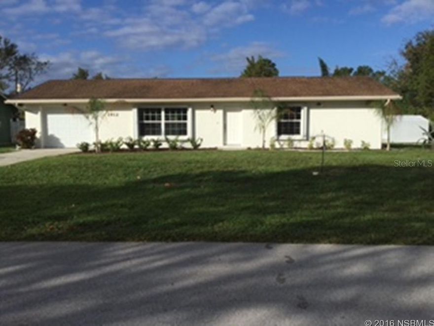 Under contract taking backups. LOOK NO MORE!  This home is like purchasing a new home but not the price of a new home.  Home recently completely remodeled.  Kitchen has new cabinets with under cabinet lighting, ceramic backsplash, granite counter tops, new range, microwave, dishwasher, porcelain wood grain plank flooring, new lights,  6 panel Colonial doors throughout, new heavy slider going from the kitchen to the patio,  everything new in both bathrooms, double insulated windows with the E factor throughout, even the electrical plugs are new, new garage door wind rated, new exterior door with new door handle.  New better grade carpet in both bedrooms.  Walk-in closets.  Home has accordion hurricane shutters that fold open and shut (locks with a key).   Well with sprinkler system.  All sprinkler heads replaced. New landscaping.  Concrete slab with a shed.   Donât miss this one. ;Water: City