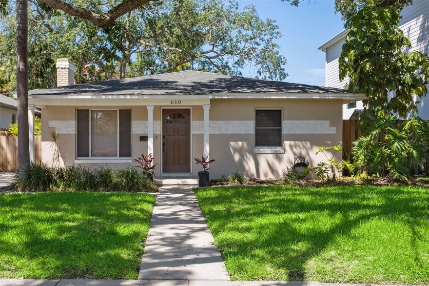 Available now MOVE IN READY & RECENTLY UPDATED! Beautiful 3 bedroom, 2 bath home located in highly sought after area of DAVIS ISLANDS!The property is a one-story home in a quiet community on a private fenced lot. Home features 1,755 sq ft of luxurious living space with a fantastic open floor plan, high ceilings, beautiful updated Porcelain & Marble tile flooring throughout. This is the perfect place to call home! Enter the home to an open foyer with high ceilings. Spacious living room perfect for entertaining with beautiful wood-burning fireplace. Open updated kitchen with stunning quartz counters, beautiful cabinets with plenty of storage, stainless steel appliances, breakfast bar, nook area, wine fridge.Large master suite with walk in closet. Beautiful master bath with large walk-in shower with rain shower head, dual stone sink vanity,freestanding soaking tub. Spacious private backyard with a wood deck that invites you to sit and enjoy evening sunsets that looks out onto the beautiful landscape. Plenty of backyard space to enjoy BBQ’s with family & friends! This home is a must see & won’t last! Great location! Davis Islands is a golf cart community. A+ rated schools. Close to all with plenty to do; shopping, restaurants, schools, Tampa International Airport,downtown Tampa, hospitals, golf courses, walking trails, tennis courts, dog parks & within walking distance to the town village, private yacht club, tennis, dog parks, Davis Islands Beach, Roy Jenkins Pool, MacDill Air Force Base, Bayshore Boulevard, Hyde Park Village, Riverwalk, Sparkman Wharf & Water Street. CALL TODAY FOR A PRIVATE TOUR OF THIS GREAT HOME!