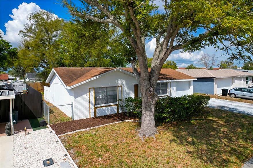 Beautiful turnkey home featuring 2 bedrooms and 2 full bathrooms, recently renovated with all work permitted. The updated kitchen boasts brand-new cabinets and countertops, while both bedrooms feature new luxury vinyl plank flooring. The interior has been freshly painted and both bathrooms include new vanities for a modern look. Enjoy the spacious open floor plan with a versatile bonus room that leads to a private patio and fully fenced backyard—perfect for relaxing or entertaining. A new water heater was just installed, adding extra peace of mind. Move-in ready and beautifully updated—schedule your showing today before it’s gone!