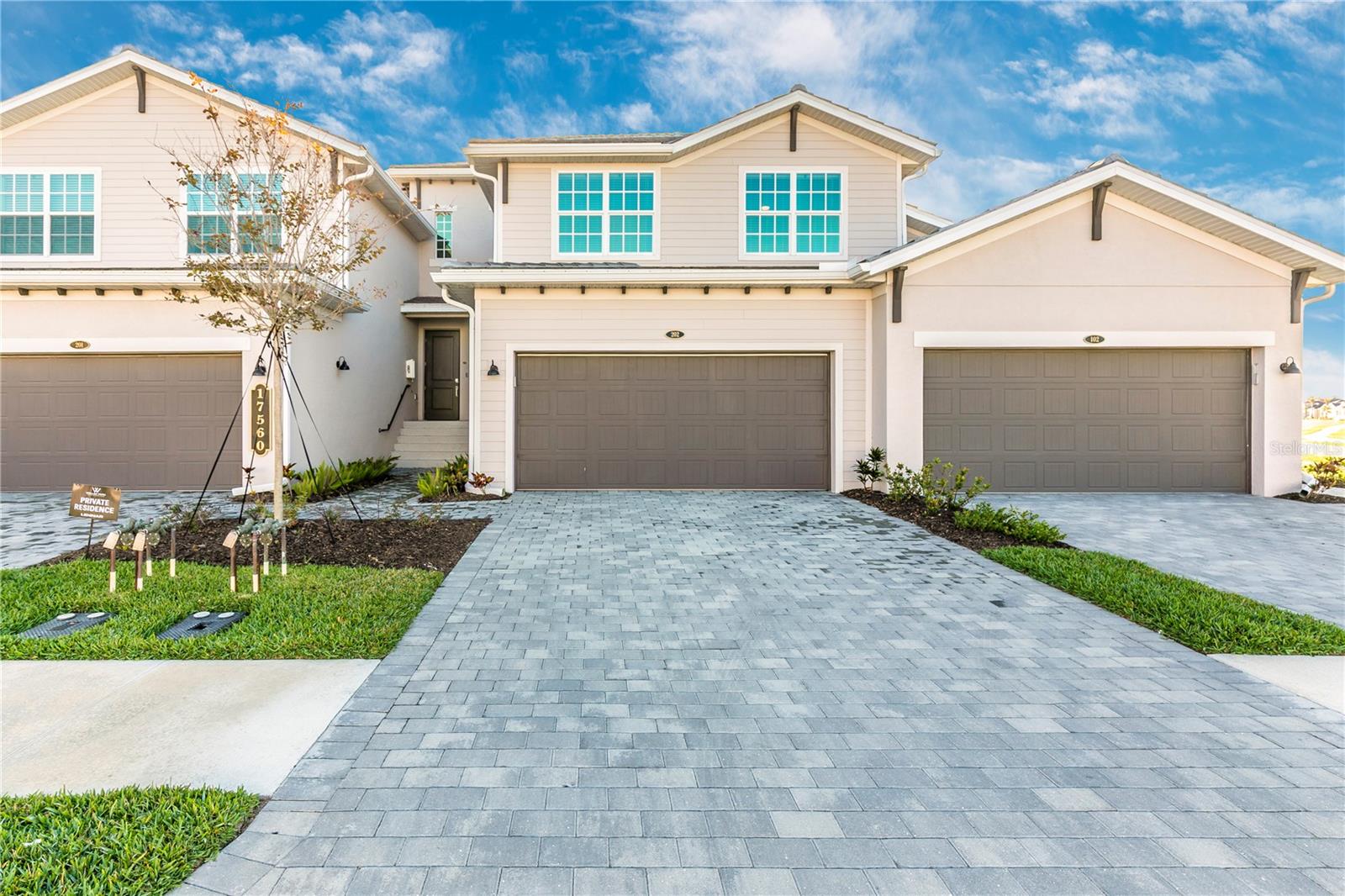 Its Almost Ready!! Brand New - Beautifully furnished 3-bedroom, 2-bath coach home available for monthly rental in a premier gated golf course community—golf membership included! This spacious and light-filled residence offers an open-concept layout with a large kitchen, breakfast bar, and comfortable living and dining areas. The primary suite features a walk-in closet and en-suite bath, while two guest bedrooms provide ample space for family or visitors. Enjoy serene views from the screened-in lanai and the convenience of an attached garage. Located steps from top-tier amenities including golf, clubhouse, resort-style pool, tennis, pickleball fitness center, and dining. Minutes from restaurants, shopping and Southwest Floridas beautiful beaches!Flexible lease terms—perfect for seasonal or extended stays. Your Florida lifestyle awaits!