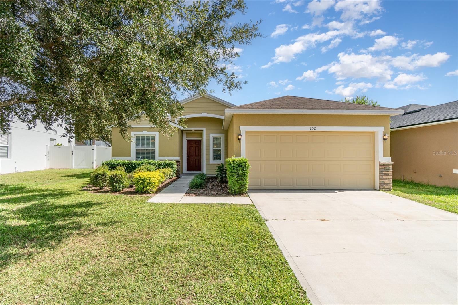 Charming one-story home in move-in ready condition featuring a 3/2 layout and a two-car garage. The property requires no upgrades and offers a comfortable, functional design that’s perfect for immediate occupancy.