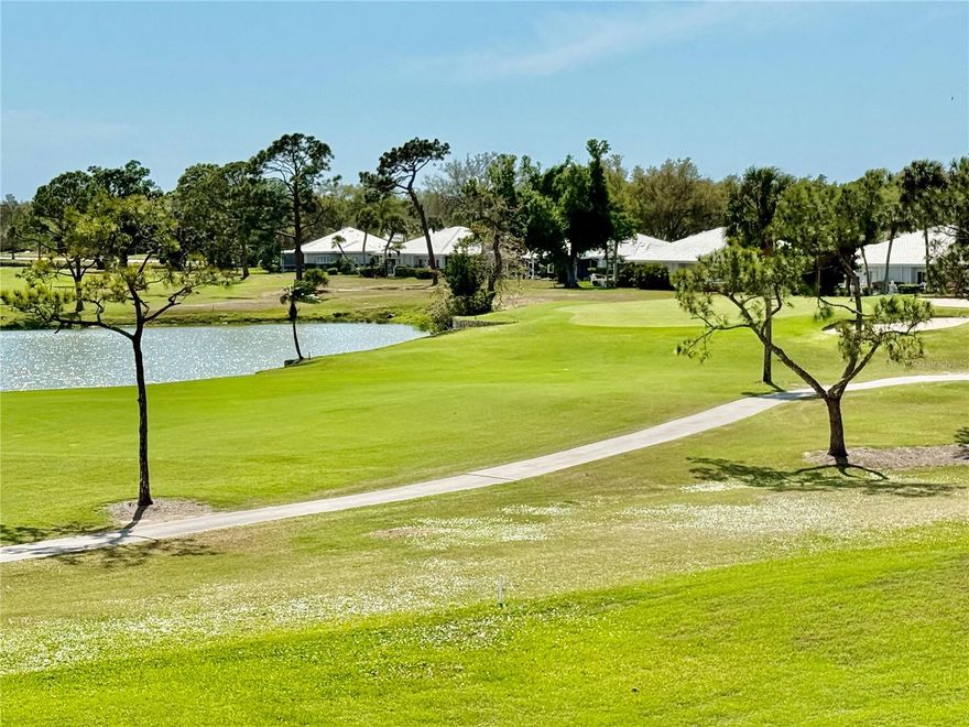 Beautiful Turnkey Furnished 2-bedroom corner condo located in Farmington Vistas at The Plantation Golf n Country Clun now available. This home has absolutely beautiful lake and golf course views with a SW exposure where you will enjoy gorgeous Sunsets. Brand new AC, Roof new 2024 and all windows are Hurricane Impact. Low HOA fees that include almost everything except electricity. Why pay Rent when you can have your own slice of paradise. Farmington Vista Residents enjoy weekly Socials at the Pool and Clubhouse.  If Golf Pickleball, Tennis or Fitness is your passion then Membership is available at The Plantation Golf and Country Club.  Just a short drive to Beaches, Dining and the Atlanta Braves Spring Training Stadium. Definitely put this beautiful home at the TOP of your list today!