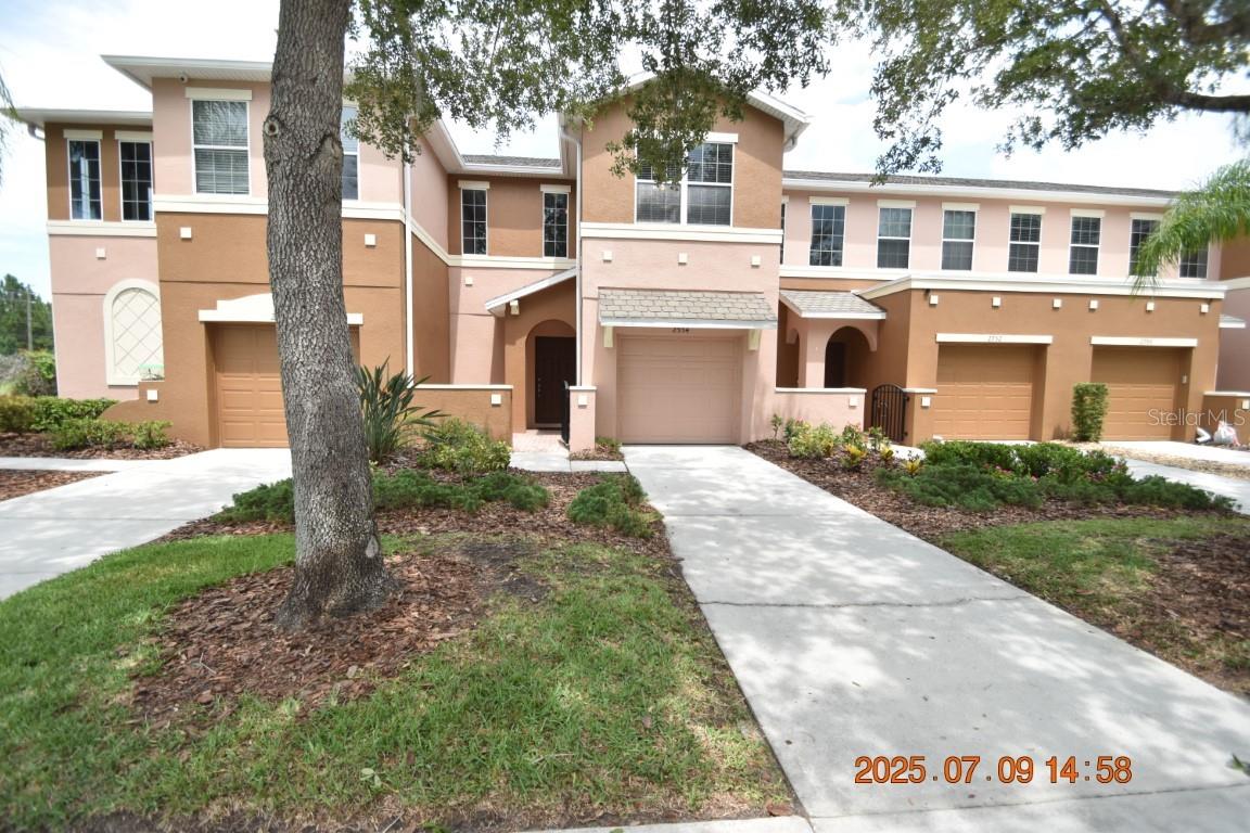 Welcome to the gated community of Seven Oaks! The mature landscaping is so inviting.
Resort style swimming pool with splash pad, playground, tennis, clubhouse, and fitness center are some of the wonderful amenities to enjoy.
Attached Garage keeps your vehicle out of the elements.
Water/Sewer is included in the rent!
Carpet adds warmth and is so comfy on your feet.
Open floor plan in an entertainers dream.
Convenient half bath downstairs.
The spacious kitchen features beautiful wood cabinets with crown molding, lots of counter space, decorative backsplash, and breakfast bar with room for seating.
Large walk-in pantry to keep your kitchen essentials organized.
Sleek kitchen appliances include range, side-by-side refrigerator, dishwasher, and microwave for the chef.
Dining area off the kitchen for family meal time.
Master bedroom features a walk-in closet and full bath for privacy.
Front loader washer and dryer INCLUDED for your convenience.
Window blinds allow just the right amount of light.
Ceiling fans will be sending you a cool breeze.
Screened lanai is perfect for relaxing and enjoying the Florida weather.
ANY PETS MUST BE APPROVED BY OWNER.
HOA approval is needed at this home, standard HOA rules and regs apply, commercial vehicles may be restricted, please check restrictions before applying.
Convenient to I-75, Wiregrass Ranch Sports Campus, Hospitals, and The Shops at Wiregrass, with groceries, retail, and restaurants near by.
DONT FORGET TO CHECK OUT THE FULL WALKTHROUGH VIDEO AT OUR WEBSITE!!
