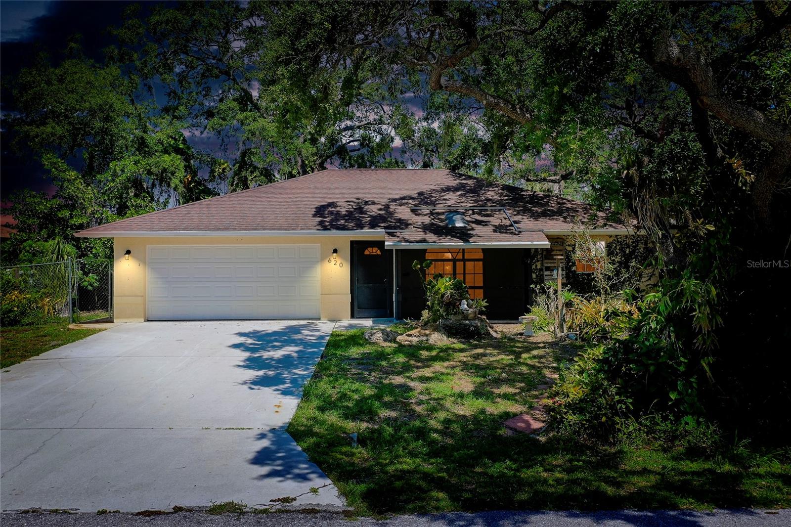 Under contract-accepting backup offers. UNDER CONTRACT - Taking back up offers; Welcome to this charming single-family home located in the desirable South Venice community of Florida. Built in 1992, this well-maintained residence offers a comfortable living space of approximately 1,242 square feet. As you step inside, you'll be greeted by a warm and inviting atmosphere. The open floor plan seamlessly connects the living, dining, and kitchen areas, creating an ideal space for entertaining friends and family. The abundant natural light that fills the home enhances its cheerful ambiance. The kitchen boasts modern appliances, providing a convenient and functional space for preparing meals. Additionally, the home features a reverse osmosis water system, ensuring high-quality drinking water for you and your loved ones. The three bedrooms offer ample space for relaxation and privacy. The primary bedroom includes an en-suite bathroom, providing a peaceful retreat after a long day. The two additional bedrooms can serve as versatile spaces, such as guest rooms, home offices, or playrooms. One of the standout features of this property is the two-car garage, which provides secure parking and extra storage space. In addition, the home is equipped with a full house generator, offering peace of mind during power outages or inclement weather. Outside, you'll find a well-maintained yard with opportunities for gardening and outdoor activities. The South Venice area is known for its picturesque surroundings, including beautiful beaches and recreational amenities. Don't miss the chance to own this lovely three-bedroom, two-bathroom home in South Venice, Florida. Contact a local real estate agent for more information or to schedule a viewing.