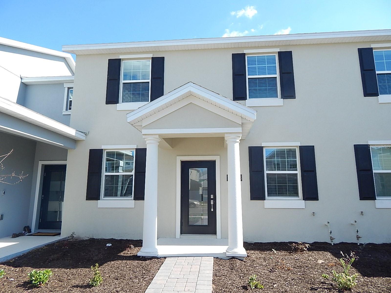 TOWNHOUSE FOR RENT in Storey Park Community, Lake Nona area 3 Beds/ 2.5 Bath / 2 car garage and a rear entrance to a huge private patio for relaxing after a long day. This beautiful property offers two stories, an open concept combination living and dining room. The elegant full kitchen features all stainless steel appliances, 42" wood cabinets with quartz countertops, including in all three bathrooms. All modern tile flooring on the 1st floor which includes all common areas of the living, dining, kitchen, half bathroom and the laundry room. All bedrooms are upstairs. The rent includes access to all of Storey Park's amenities: community pool, playgrounds, campground, tennis court, walking and bicycling trails, fitness center, basic cable, internet, and a home phone line. The location is the key, just minutes away from 417, Orlando International Airport, Lake Nona Medical City, Shopping, entertainment , UCF and Valencia College. Make a showing appointment and let's get this new lovely home rented.
