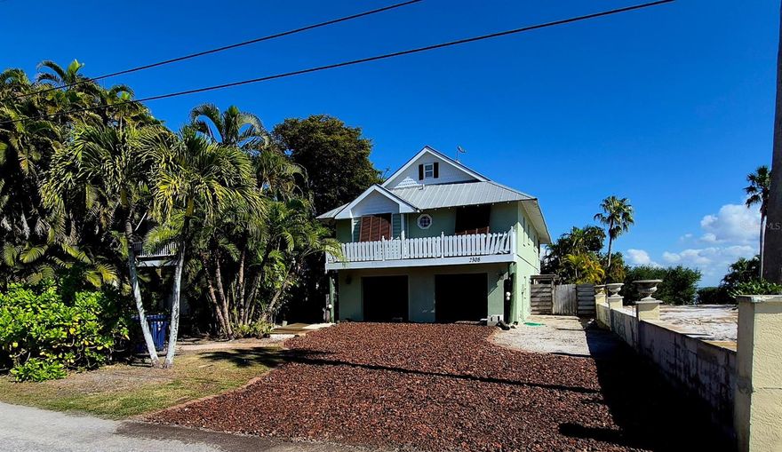 Rarely available waterfront opportunity directly on the scenic Intracoastal Waterway in Bradenton Beach. This charming Old Florida–style cottage is filled with character, warmth, and breathtaking water views. One of the true highlights of this property is the ability to keep your boat right out back and enjoy immediate access to the Intracoastal’s beautiful, navigable waters.
Tucked away on quiet and little-known Canasta Street—just one block long—this home offers privacy and a true island feel that many don’t even realize exists. The three-bedroom, two-and-a-half-bath residence has not been part of a rental program for over eight years and has been lovingly enjoyed as a private island getaway.
The property is being sold as is and presents an exceptional opportunity to renovate and restore its coastal charm or start fresh and build the island home of your dreams. Whether you envision a personal retreat or a high-performing vacation rental, the potential here is undeniable.
An additional opportunity exists, as the neighboring property to the south at 2306 Canasta, also a 9,000-square-foot waterfront parcel, is available from the same owner and may be purchased together. Combine both parcels for an extraordinary 18,000 square feet of prime Intracoastal waterfront—a truly rare chance to create something exceptional on Anna Maria Island.