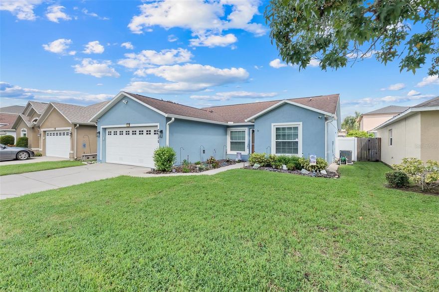 Welcome to the Winfield community in Maitland, where this 3-bedroom, 2-bathroom home with a 2-car garage offers both comfort and function.  The foyer opens into a flexible dining area and flows into the kitchen, which features granite countertops, wood cabinetry, and newer appliances. The spacious living room with vaulted ceilings creates an open and inviting central gathering space.  The split-bedroom floor plan provides privacy, with the primary suite located on one side of the home. The primary bedroom includes a walk-in closet and an en-suite bath. Two additional bedrooms and a full bath are located on the opposite side of the home, along with a convenient interior laundry room.   French doors lead from the living room to a large screened-in pavered porch overlooking the fully fenced backyard. This versatile outdoor space is ideal for dining, relaxing, or hosting get-togethers in a low-maintenance setting.  Reach out to schedule your tour today.