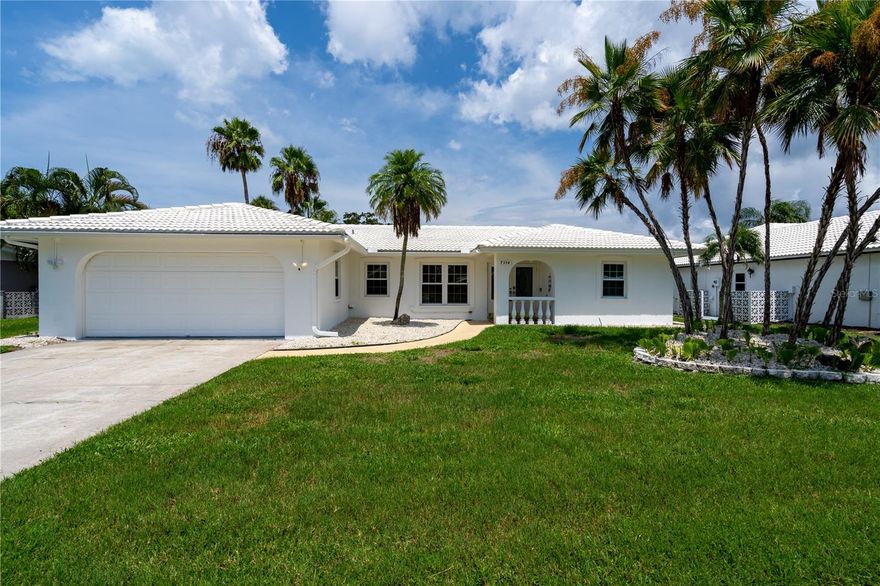 You'll really enjoy this vacation home. Renovated completely in 2022 . This spacious 3 bedroom, 2 bath home has plenty of room in the living, dining, pool deck and kitchen areas.  This ranch style is in of the most desirable locations in Sarasota! Nestled in the quaint area of Gulf Gate. The property backs up to a green field belt for added privacy. You are moments away from US 41 and plenty of retail , restaurants and  the Gulf Gate Shopping District. Just moments over the bridge to the west is Siesta Key. The BEST beach in the world! and sparkling waters of the Gulf of Mexico.! Stay here and make this the best winter getaway or summer vacation!  Call agent for rates and availability.