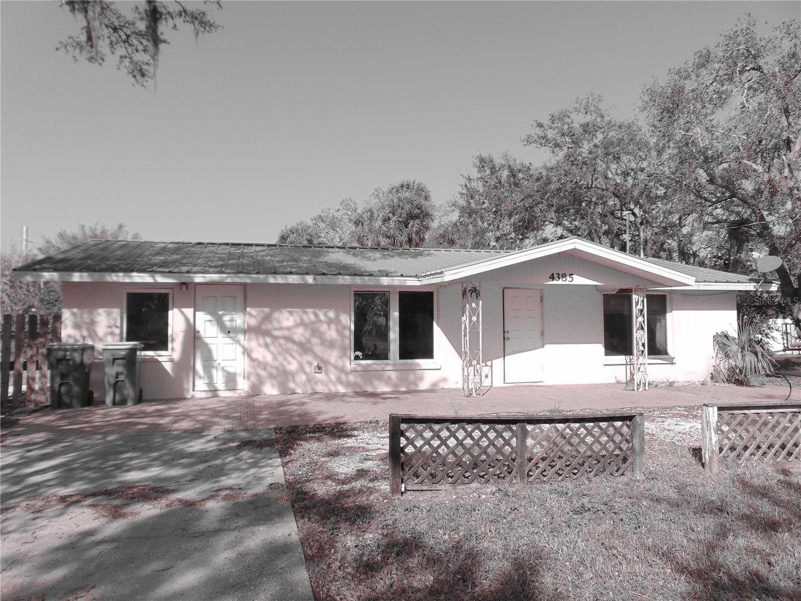 Investor alert. Duplex needs work and has another duplex available next door. Property lines encroached and best to keep together. Bring all cash offers.