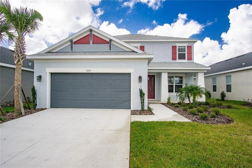Situated in the highly desirable Eaves Bend at Artisan Lakes, this spacious single-family home is available for a 12- to 24-month lease and offers over 2,800 square feet of beautifully updated living space. Freshly painted throughout and featuring brand-new carpet, this move-in-ready home offers five bedrooms, a den/office/formal dinning space, three and a half bathrooms, and a versatile loft. The thoughtfully designed open-concept floor plan includes a spacious living room, dining area, and kitchen that provide both comfort and functionality. The primary suite is conveniently located on the first floor, offering privacy and ease of living. Upstairs, you will find four additional bedrooms, a large loft, providing plenty of room for family, guests, or working from home. The home comes fully equipped with all major appliances, including a refrigerator, range, microwave, washer, and dryer. Outdoor living is just as impressive, with a 400-square-foot covered lanai overlooking a peaceful pond—the perfect place to relax and enjoy the tranquil setting. Residents of Eaves Bend enjoy access to exceptional resort-style amenities, including a fitness center, resort-style pool and hot tub, fire pit, gas grills, and a two-story clubhouse featuring a pool table, shuffleboard, and kitchen. Additional community amenities include two playgrounds, a basketball court, soccer field, and two dog parks. Lease terms require first month’s rent, last month’s rent, and a security deposit equal to one month’s rent due at signing. There is a $100 application fee per adult for credit, background, and employment verification. Pets are welcome with a $500 non-refundable pet fee and a $500 refundable pet deposit. This is a 100% non-smoking home, and renters insurance is required. Tenants are responsible for utilities and end-of-lease cleaning, while the owner provides lawn care and pest control. Tenants will enjoy full access to all community amenities. This beautifully updated home offers the perfect combination of space, comfort, and resort-style living in one of Parrish’s most sought-after communities. Schedule your private showing today!