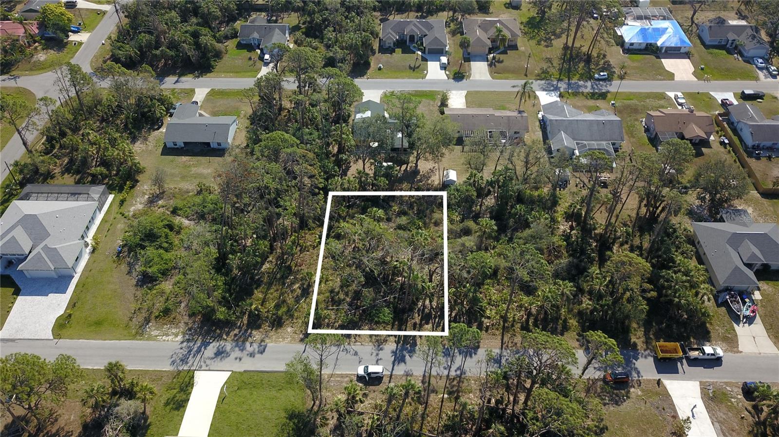 Welcome to your future homesite in the vibrant and rapidly expanding community of North Port, Sarasota, Florida! This standard vacant lot, located in a peaceful residential neighborhood, offers an outstanding opportunity to build your dream home or a promising investment property.
Nestled in a quiet and scenic area, this lot is just a short drive from a wide array of local amenities, including shopping centers, diverse dining options, reputable schools, and state-of-the-art healthcare facilities. The lush natural surroundings of Florida provide a tranquil atmosphere, with native wildlife and beautiful greenery enhancing the serenity of this location.
For those who enjoy an active lifestyle, the proximity to numerous parks, golf courses, and the stunning Gulf beaches means you have easy access to activities such as boating, fishing, hiking, and more. Additionally, the location offers easy access to major highways, facilitating convenient commutes to nearby cities such as Sarasota, Venice, and Port Charlotte.
North Port is known for its strong sense of community, beautiful natural surroundings, and increasing property values, making this lot a wise investment for future growth and returns. Whether you are planning to build a family home, a cozy vacation retreat, or a valuable investment property, this lot provides the perfect blank canvas.
Don't miss out on this fantastic opportunity to secure a piece of paradise in North Port, Sarasota. Embrace the Florida lifestyle and start building your dreams today!