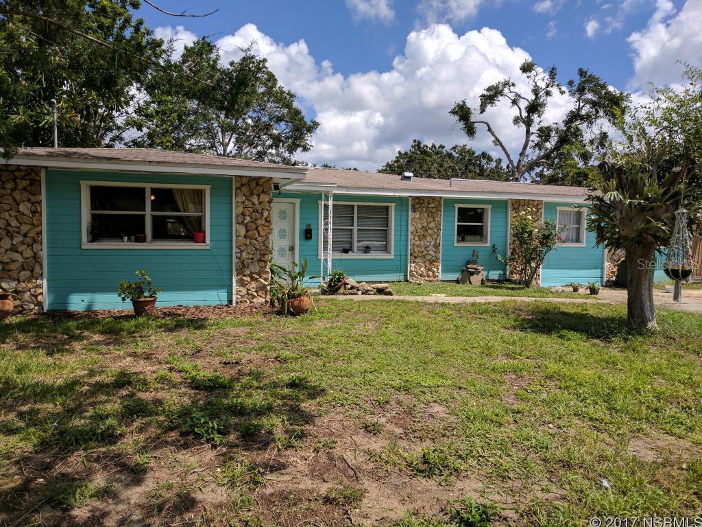 This house is LARGE and is a real find for the right investor! Just a block and a half from the beautiful Indian River Lagoon, this home has a large living area, a spacious kitchen/dining combination, and a half bath that could easily become another full bath! There is even space for a mother-in-law sweet in the room off of the dining area. Crown molding throughout, new fencing in the rear, and the kitchen has nice cabinetry. Call for your appointment today! OFFERS ACCEPTED THROUGH SUNDAY, AUGUST 13th. ;Water: City