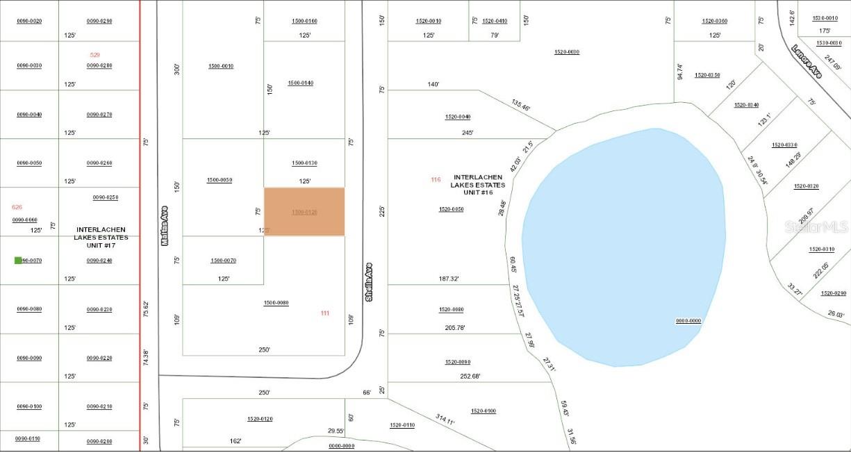INTERLACHEN LAKES ESTATES - Land