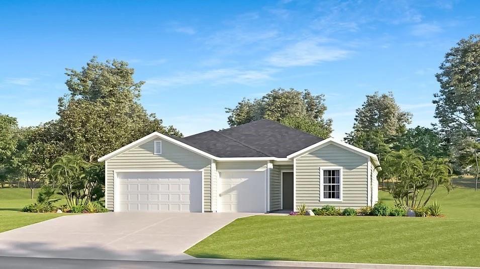 Under Construction. This single-story home is designed for seamless entertaining and family gatherings. At the center is an inviting open-concept floorplan with sliding glass doors leading to a screened porch. Two bedrooms are located at the back of the home, including the expansive owner’s suite with an en-suite bathroom and walk-in closet, and two additional bedrooms can be found near the entry. A three-car garage completes the home.