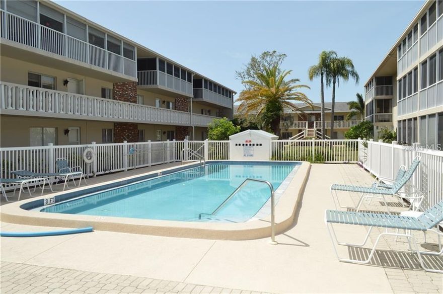 Look at this! Sought after Southgate! Fully and freshly complete quality remodel. New kitchen, bathrooms, flooring, doors, fixtures, lighting, and paint. This condo is immaculate. Amazing Location, just across the street from the Siesta Mall with shopping, restaurants and fitness center. This unit couldn't be any more convenient! Walk to the Post Office. Very private location. Quiet top floor unit. No Pets. 55+ Huge 30' screened in balcony!
