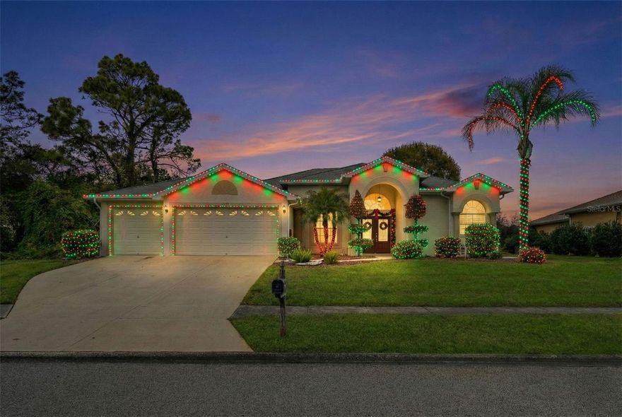 RARE OPPORTUNITY IN PRISTINE PLACE! SPACE, VIEWS & RESORT-STYLE LIVING!
Welcome to this impressive 5-bedroom, 3-bath pool home with a 3-car garage, located in the highly sought-after gated community of Pristine Place in the heart of Spring Hill. Offering 3,056 square feet of living space and 3,924 square feet under roof, this home delivers the space, flexibility, and layout today’s buyers are searching for.
From the moment you enter, you’ll appreciate the soaring ceilings and immediate views of the pool, creating a bright, open, and welcoming atmosphere. The well-designed split floor plan offers excellent flow for everyday living and entertaining. A standout feature is the flexible fifth bedroom, complete with a built-in closet, direct access to the pool and screened lanai, and a nearby full bathroom ideal for a media room, home gym, guest space, or private retreat.
The spacious primary suite offers a peaceful escape with two walk-in closets, dual vanities, a jetted soaking tub, walk-in shower, and convenient access to the lanai and pool area. The open kitchen overlooks the main living space and features newer appliances, granite countertops, a walk-in pantry, bar seating for approximately four, and a casual dining area, making it perfect for both everyday living and entertaining. Formal living and dining rooms provide additional flexibility for gatherings.
Brazilian hardwood flooring enhances the main living areas, complemented by tile in wet areas and carpeted secondary bedrooms. Step outside to enjoy your family-friendly backyard oasis, featuring a saltwater pool with waterfall feature (refinished in 2022), an expansive screened lanai, dedicated pool bath, outdoor shower, and mature landscaping with exterior lighting—perfect for Florida living year-round.
Pristine Place is a gated, amenity-rich community with a quarterly HOA of $230, offering a clubhouse, fitness center, community pool, tennis courts, pickleball, and regular social events. Conveniently located near shopping, dining, and medical facilities, with easy access to the Suncoast Parkway for commuting to Tampa and Gulf Coast beaches.
Homes of this size, layout, and location in Pristine Place are rare.
Schedule your private showing today.