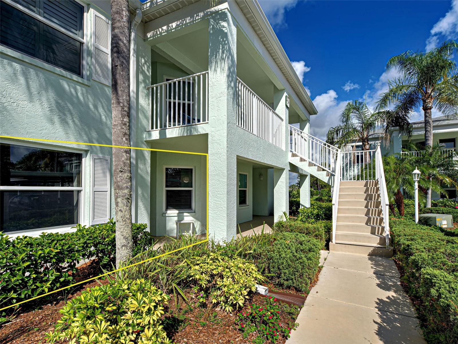 Enjoy peaceful canal views and Florida living at its finest in this beautifully updated 2-bedroom, 2-bathroom first-floor condo located in a desirable 55+ community. The primary bedroom overlooks the canal and features a sliding glass door that opens to a covered lanai—a perfect spot to enjoy your morning coffee or unwind in the evening. This home is being sold turnkey furnished and has recently updated flooring, making it move-in ready for seasonal or year-round living. Just steps away, you’ll find a community pool right across the parking lot—ideal for relaxing and socializing with neighbors. Situated in a prime North Port location, you’re just minutes from Tamiami Trail, I-75, beautiful Gulf Coast beaches, shopping, golf courses, and popular restaurants. Enjoy the convenience of nearby amenities while living in a peaceful, well-kept community perfect for a relaxed Southwest Florida lifestyle.