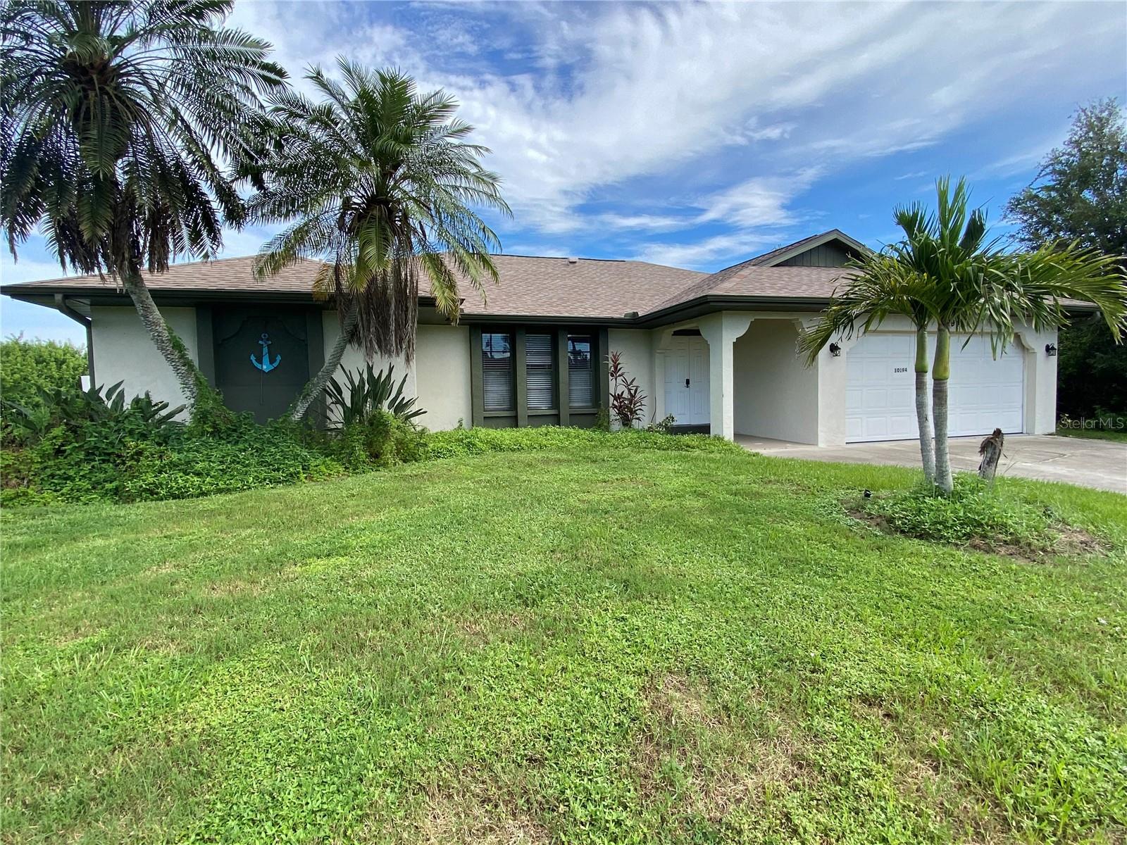 Welcome to your dream home with POOL in Englewood, FL! This stunning boasts A POOL house with 3 spacious bedrooms + 1 bonus room and 2 bathrooms. NO HOA or CDD fees and NO Flood zone—meaning NO FLOOD INSURANCE REQUIRED! NEW Roof -2022, NEW Luxury Vinyl Floors in Bedrooms, NEW Kitchen - Cabinetry and Quartz countertops. NEW Bathroom cabinetry and Quartz countertops. Water heater-2018, Painted and updated interior and exterior. Home is 2078 sq. ft with a POOL and large covered lanai plus screen cage. Located in flood zone "X" and on a corner lot make for a great location. Large covered Lanai, plus the screened in pool area are great for entertaining. Large sized rooms and walk in closets in each bedroom to help with storage. There is a fenced area in the back yard just off the pool area that is perfect for a small family or pets to play. Great rental property. Ideally located just a short drive from the stunning Gulf beaches ( Manasota beach, Englewood beach), shopping, golfing, airports, WELLEN PARK, the new Atlanta Braves Training Stadium, Cool Today Park, and the highly anticipated new Costco store, fishing, boating dining, restaurants and so much more! This home combines style, functionality, and comfort—ideal for modern living. Call now to schedule a showing before this home passes you by!