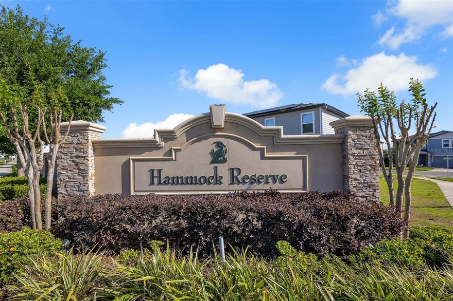 Welcome to this beautifully maintained home located in the desirable community of Hammock Reserve in Haines City—where comfort, lifestyle, and value come together.

This property offers a spacious and functional layout designed for modern living, featuring an open-concept kitchen and living area perfect for both everyday moments and entertaining. Natural light fills the home, creating a warm and inviting atmosphere throughout.

Enjoy a private backyard ideal for relaxing afternoons, family gatherings, or simply unwinding after a long day. The community offers fantastic amenities including a resort-style pool, playground, and green spaces—all with an incredibly low HOA.

Conveniently located just minutes from major highways, shopping, dining, and Central Florida attractions, this home is perfect for both primary residence or investment.

Whether you're a first-time homebuyer, relocating, or looking to expand your portfolio, this is an opportunity you don’t want to miss.

Live where comfort meets opportunity.