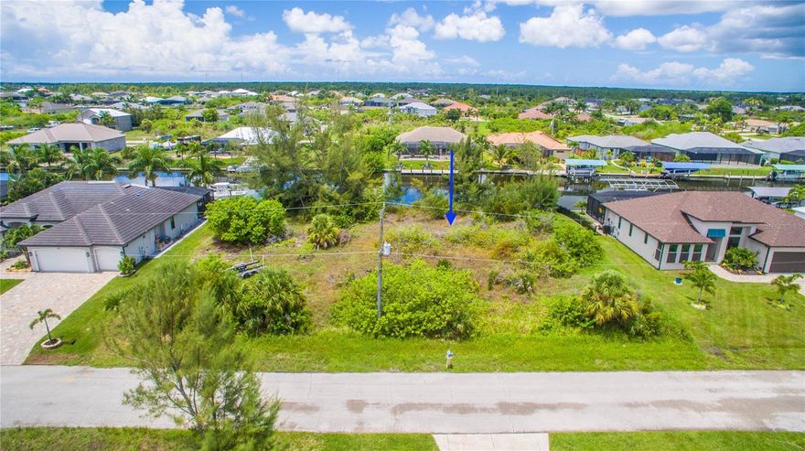 Amazing Opportunity to purchase not one but TWO ADJACENT WATERFRONT Residential Homesites in the highly desired Gulf Access Community, South Gulf Cove (see MLS D6146461) WOW! This stunning residential lot with West-facing backyard views is the perfect place to build your NEW Dream Home. With the combined lots, you'll enjoy 160 feet of Water Frontage, featuring concrete SEAWALL, public water and sewer, and power readily available. They are currently designated as Non Scrub Jay Permit zones, according to county record, saving you $$$ when you build. And this nearly 1/2 Acre Parcel offers everything you need to create your ideal COASTAL retreat with plenty of room for a spacious Home, Pool and Spa, Detached Garage, In Law Suite, Large Yard for Big Toys, and so much more! Imagine fishing, boating, kayaking and more from your own backyard, with more than fifty miles of navigable waterways with direct access to the Gulf of Mexico via the Charlotte Harbor. Conveniently located near Boca Grande, gorgeous Gulf beaches, world-class fishing, golfing, restaurants and shopping, and an easy commute to regional and international airports, this lot offers an unmatched LOCATION and VALUE! Don't miss this rare opportunity—call today for floor plans and pricing for new home construction options with local builders, and start living the dream! Price is per lot, preferably sold together.