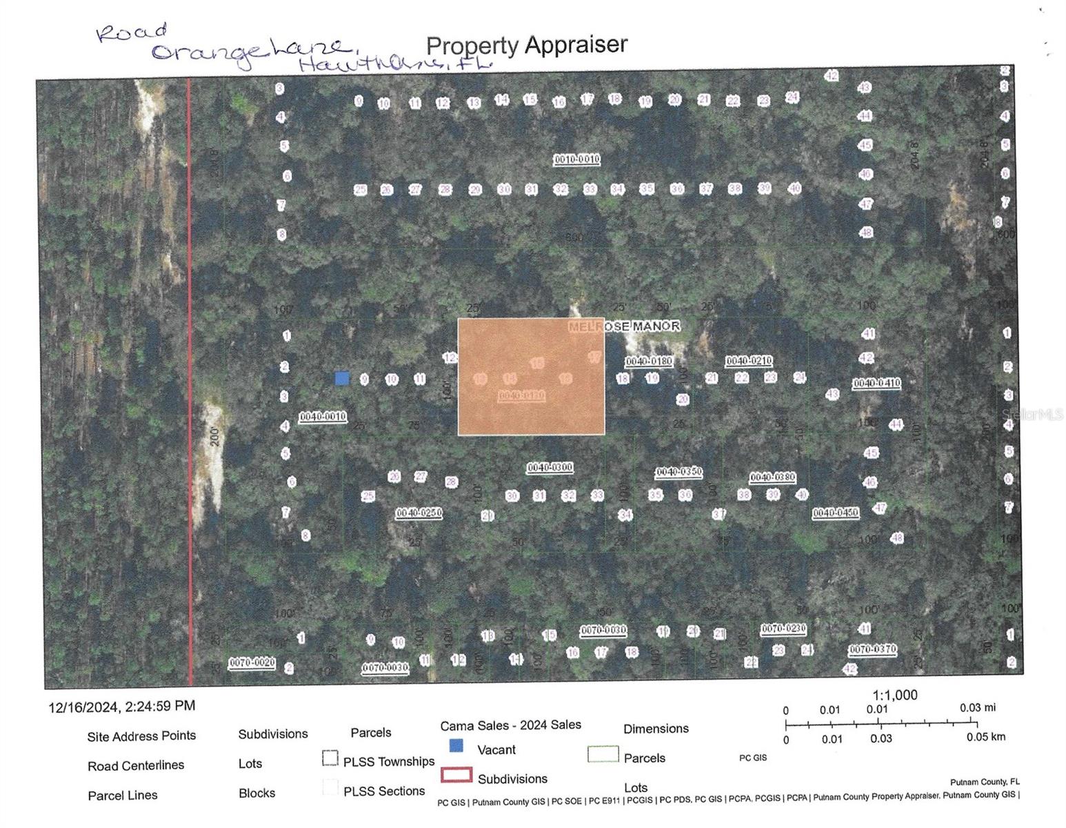Tranquil country living in Hawthorne, Florida. Fresh air, green pastures, mature trees, peaceful lakes and the beach only a couple hours away. It's where nature still exists! This property consists of five parcels totaling .29/acre and is presently undeveloped. Buy it now and hold onto it for future development and investment.