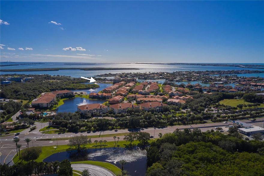 Under Construction. Our beautifully appointed Villas offer the ideal blend of pure luxury and practical convenience – over 2,300 SF of living space ALL ON ONE LEVEL, with an equal amount of parking and storage below providing a garage beyond compare! Featuring a modern, open floor plan with a PRIVATE ELEVATOR from the first level garage to the second floor living level. Custom features and luxury finishes in this 3 bedroom, 2 bath Villa include 10’ ceilings, dramatic vaults in the Great Room, premium appliances, WALK-IN-PANTRY, natural gas cooking, and 22kW GENERAC Natural GAS GENERATOR are standard! All block construction with foam insulation for energy efficiency. Marina Bay is located in the Marina District on the southern tip of Pinellas County next to Eckerd College, just 6 minutes to downtown St. Petersburg, moments to world-class beaches and only 25 minutes to Tampa airport. This waterfront community features almost 2,000’ of intracoastal water directly on Boca Ciega Bay. Community amenities include 2 pools, 2 spas, fitness center, clubhouse, fishing pier, direct access to Pinellas Trail, tropical landscaping, spectacular water features and fountains, an abundance of wildlife and so much more. Pet friendly, and three deep water community boat slips available. PRIVATE, PEACEFUL, PROTECTED!