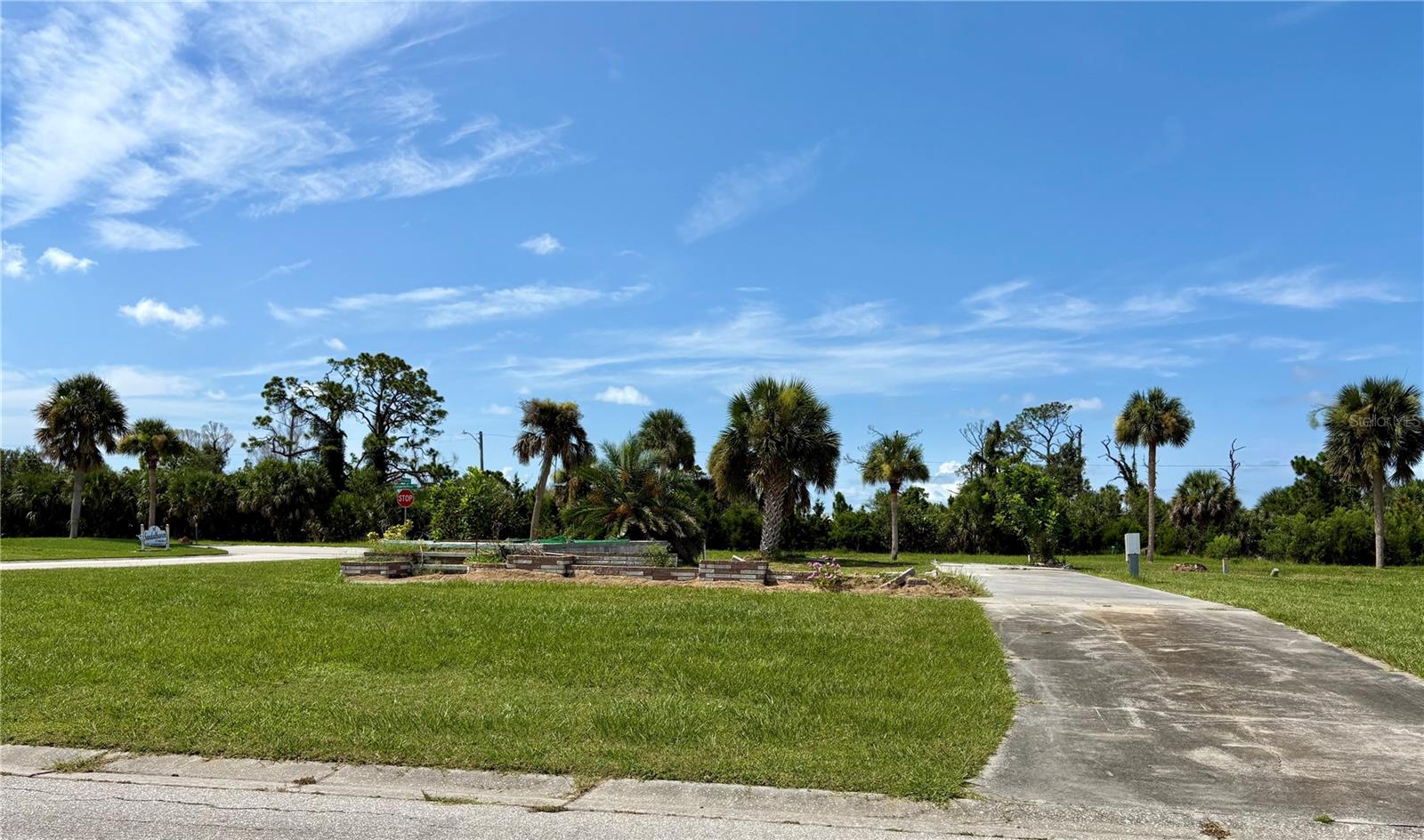 Oversized corner lot located in Sandalhaven Estates. No lot fees. You own your own land. Deed restricted 55+ community with a low HOA annual fee of $200. The lot has been cleared and is ready for a new mobile home.
