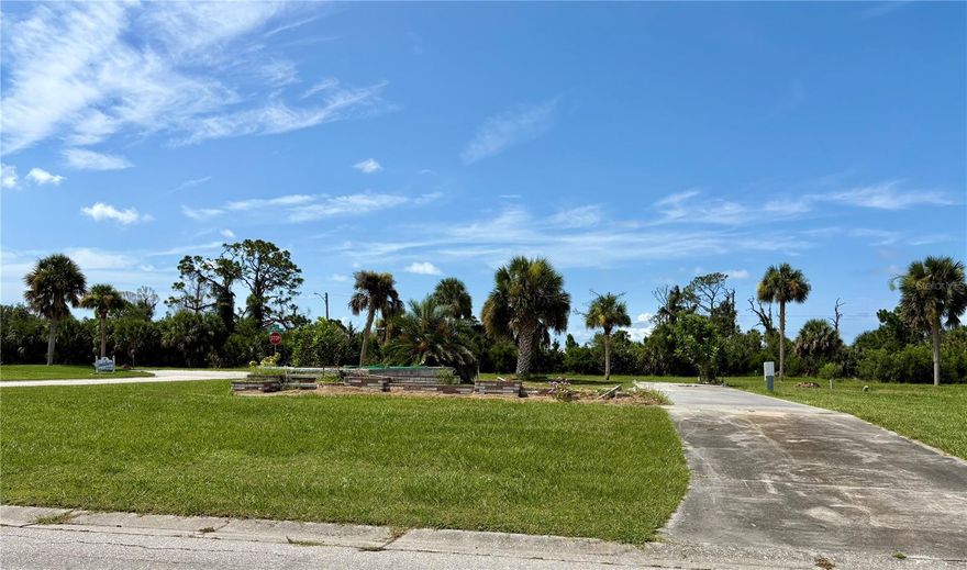 Oversized corner lot located in Sandalhaven Estates.  No lot fees.  You own your own land.  Deed restricted 55+ community with a low HOA annual fee of $200.  The lot has been cleared and is ready for a new mobile home.