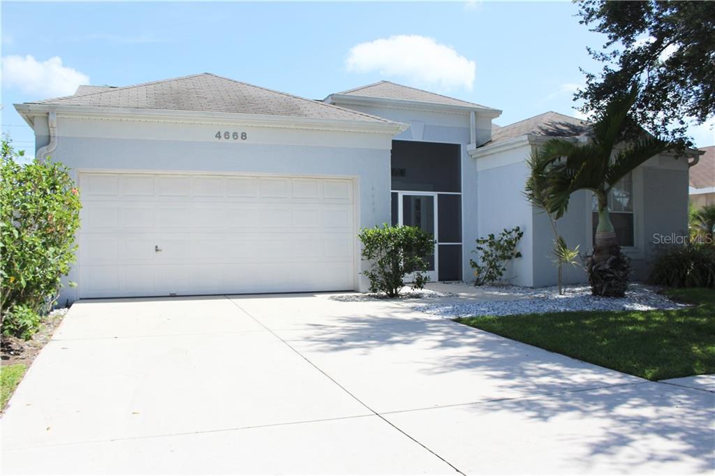This spacious fully-furnished 4 Bedroom/2 Bath luxurious villa is nestled in the quiet residential surroundings of Braden Crossings in Bradenton, FL. Come relax in the tranquil heated salt water pool overlooking your beautifully landscaped garden & lanai with ceiling fan, table, chairs, umbrellas and sun loungers to soak up the sun. Spend some soothing moments in your remote-controlled Jacuzzi which seats up to six guests. The removable safety fence which surrounds the pool area will protect your children at play, and the 6 ft. privacy fence surrounding the elegant garden will give you the peaceful clandestine hide-away you have been longing for. As you enter the gorgeous villa, you will step onto the elegant bamboo flooring in the open family room, which offers leather sofas and a swivel chair where you can watch your favorite movies on the large 42” HD TV with DVD, Blu-ray, cable & free on-demand movies. The dining area features a large wooden dining room table with six chairs for everyone to gather and enjoy a wonderful meal together. There is also a separate lounge, which boasts a large leather sectional couch to watch your favorite cable TV show or enjoy a DVD. The cozy, quaint kitchen includes all of the major appliances such as a dishwasher, garbage disposal, microwave, range/oven, large refrigerator/freezer, ice-maker, rice maker, juicer, and a rotisserie to boot! The master bedroom features a queen-sized bed, cable TV & a spacious walk-in closet, with an en-suite bathroom providing double sinks, & bathtub/shower. The second guest bedroom offers a queen-sized bed as well, & the guest bathroom includes a tub/shower. The third and fourth guest bedrooms each offer cozy twin beds for 2 guests to share a room. The laundry room features a large washer & tumble drier with iron & ironing board. You are extremely close to shops, tranquil beaches, sports, grocery stores, cinemas and activities galore to keep everyone entertained! Downtown Sarasota is only a short drive away and offers cultural events such as the Sarasota Opera, Ballet, Theatre, the Sarasota Orchestra, the infamous Ringling Art Museum, Maria Selby Botanical Gardens, Marina Jacks for boat tours, and more shopping and night life than you can imagine. You are only a short drive to scenic Anna Maria Island or the white sandy beaches of Longboat Key or Siesta Key Beach, which was rated the world’s #1 beach, overlooking the breathtaking turquoise waters of the Gulf of Mexico. Don’t miss your chance to experience this wonderful retreat! Pool heating is optional, for an additional fee. Sorry, no pets please.