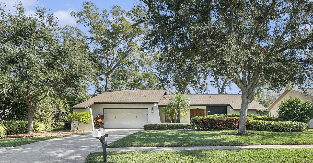Excellent rental opportunity in the beautiful Indian Trails neighborhood. Palm Harbor University is right down the road - no need to lottery in to this A-rated school district. Comfortable living in this updated 3/2 with a serene, park-like back yard. Large master suite, open floor-plan for entertaining, fully screened lanai to comfortably enjoy Florida's seasons. Location is amazing! 5 minutes to Trader Joes, Crunch Fitness, fantastic restaurants and breweries. Golf cart to downtown Palm Harbor, take in the beautiful Gulf sunsets, grab dinner and a splash in the pool at Ozona Blue. You're a short bike ride to the Pinellas Trail and a 10-minute drive to Honeymoon Island. All of this without having to worry about disruption during potential storms - non-flood, non-evac zone. This home has been lovingly maintained by current owners and was never previously utilized as a rental. Rent includes lawn maintenance. Tenant responsible for all other utilities. Potential purchase option at the end of lease.
