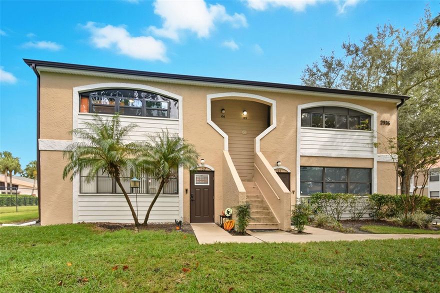 One or more photo(s) has been virtually staged. Welcome to this stunning condo located in one of the most desirable communities!
This beautifully updated 2bedroom and 2bath featuring a bright open floor plan with modern upgrade throughout! Upgrade include new impact windows in the porch, new A/C With smart thermostat, new laminate floor, remodeled bathdrooms, fresh interior paint, new kitchen appliances, new washer and dryer. The primary bedroom includes an en-suite bathroom and a walk-in closet with access to attic storage. 
This move-in ready is located in a gate community offering resort style amenities, multiples tenis courts,fitness center, clubhouse and swimming pool. Creating the perfect space to relax and enjoy year around comfort.
Conveniently close to major highways, top university, shopping, dining and just minutes to Orlando International Airport, Downtown and all the attractions. Schedule your showing today!