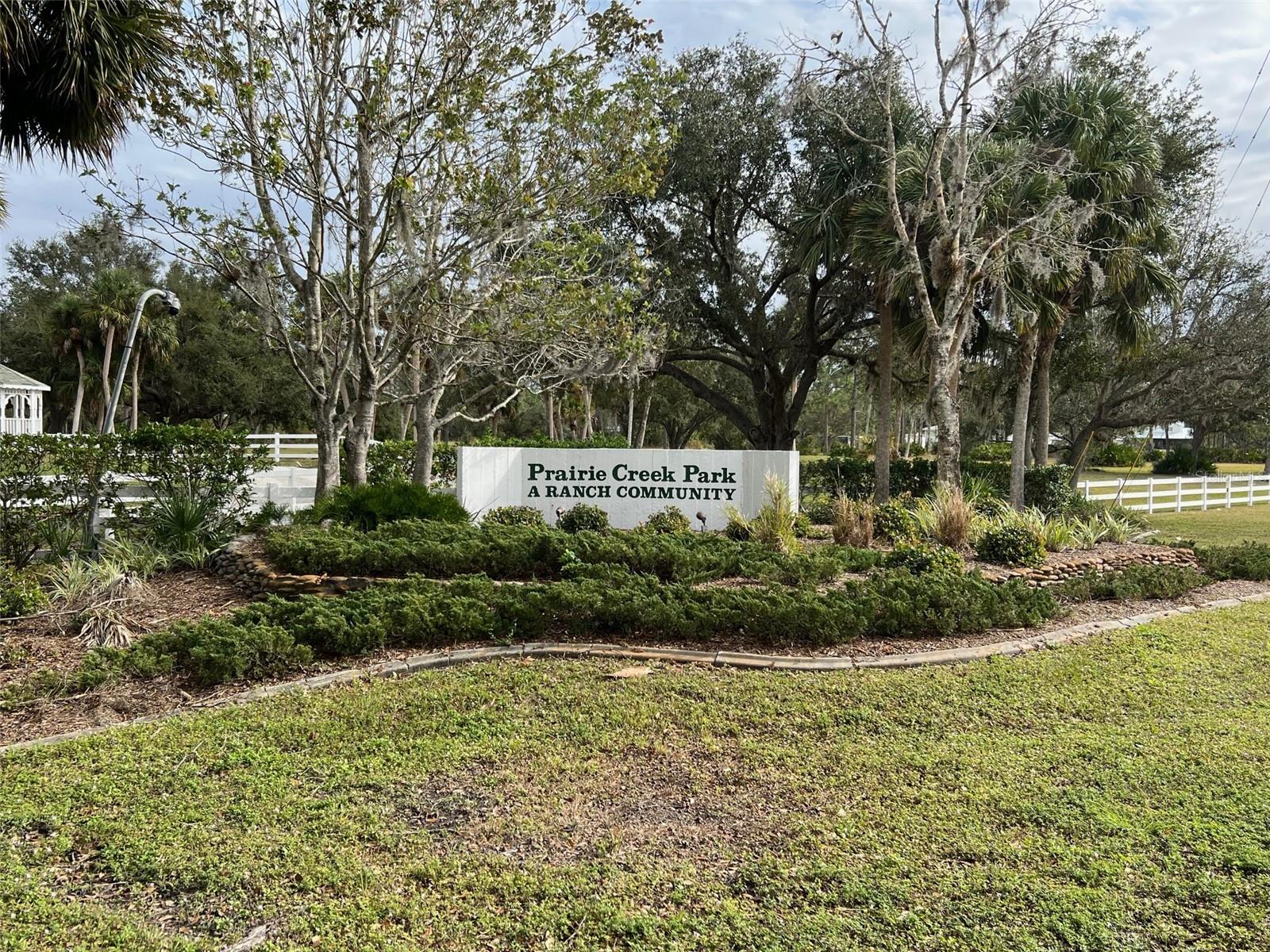 PRAIRIE CREEK PARK - Land