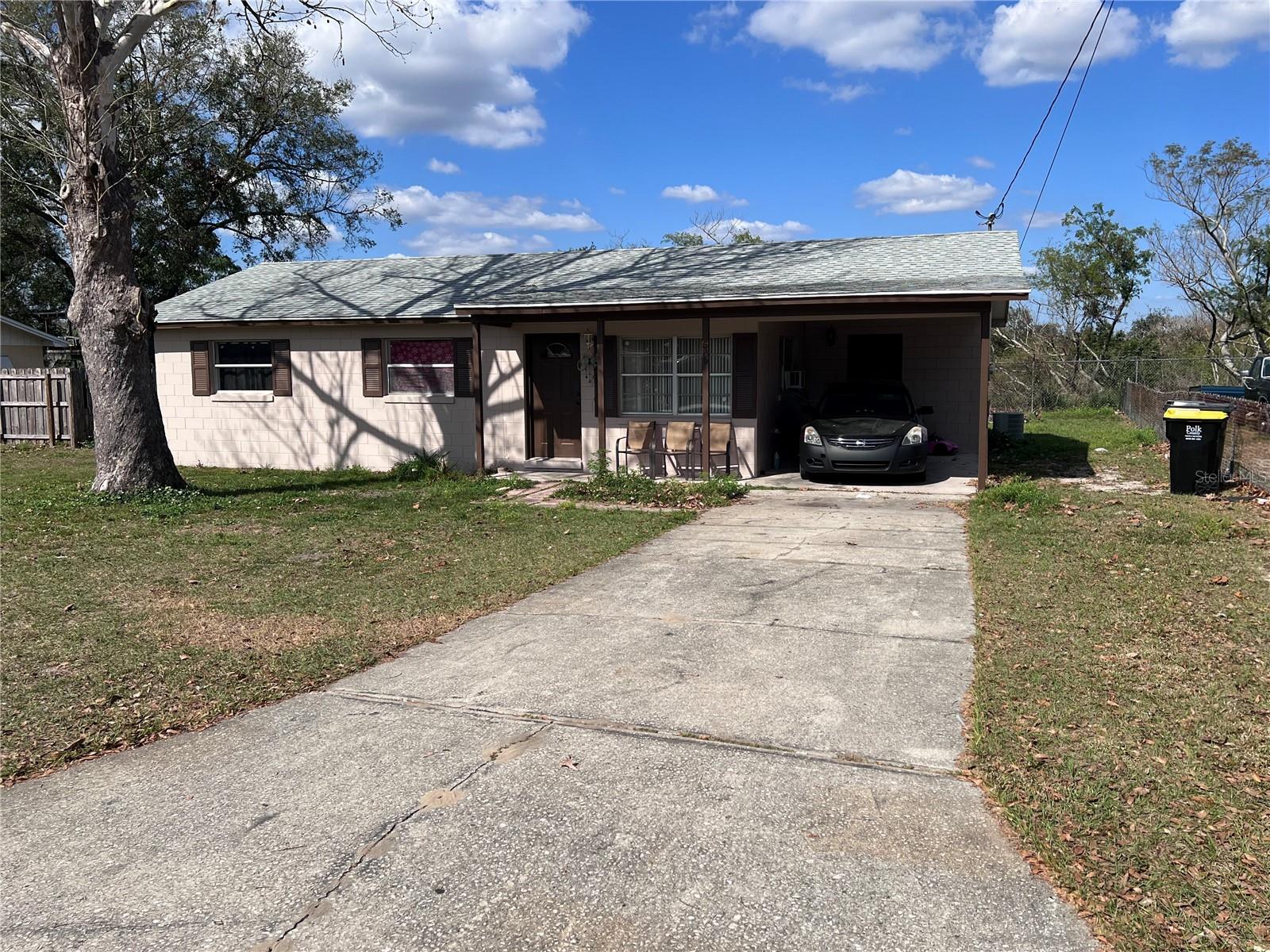 MOTIVATED SELLER! Come see this 3 bedroom 1 bathroom home with a covers A/C patio in the backyard, 2021 roof and renovated bathroom. Home needs TLC. Make your appointment to see this home TODAY!