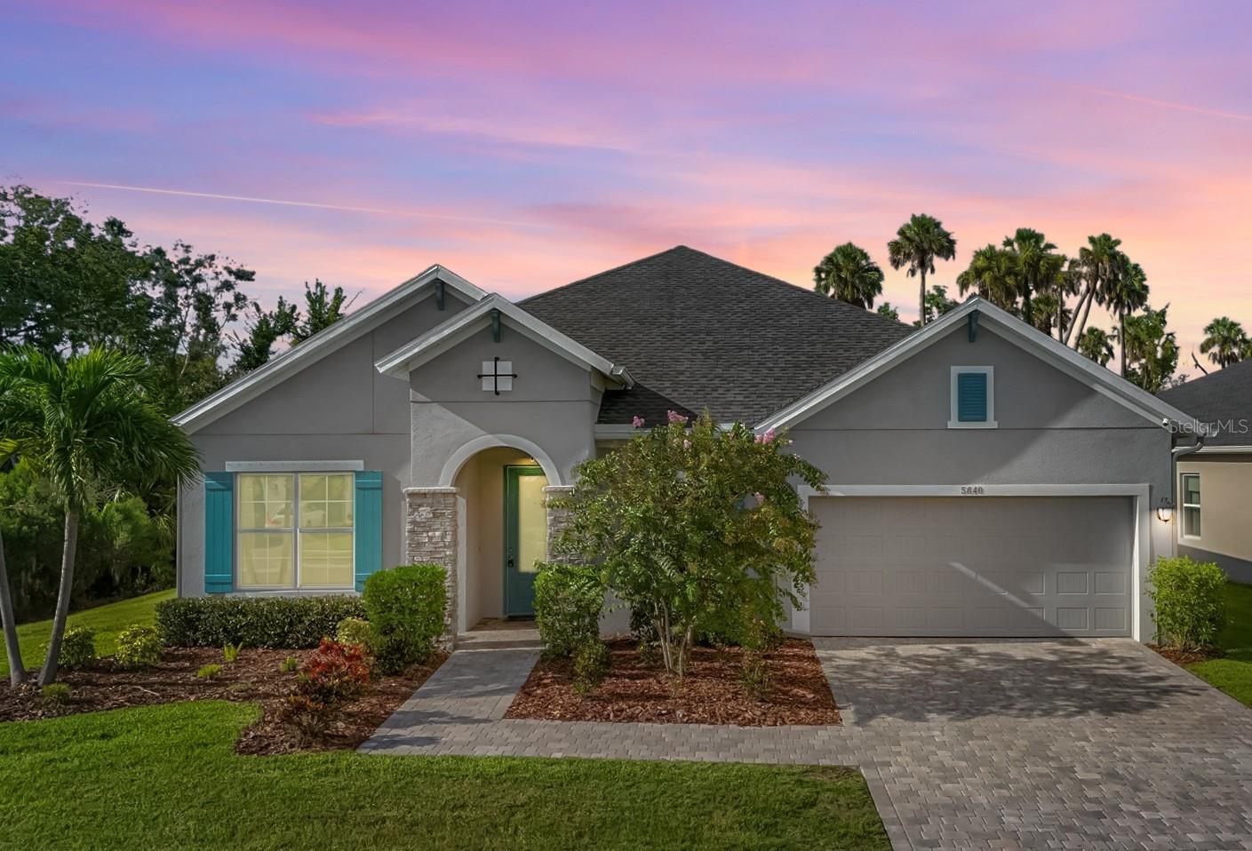 5 Bedrooms + Den | Pool Home | Conservation Lot | No Side Neighbor!
From the moment you arrive, this home makes a statement. A beautiful entry welcomes you into a thoughtfully designed layout that blends function and comfort. The secondary bedrooms are positioned in a smart split plan at the front of the home, giving everyone their own space and privacy.
At the heart of the home, an open and bright living area features sliding glass doors that extend your living space out to the oversized lanai and sparkling saltwater pool. Whether you’re hosting gatherings or enjoying quiet evenings, this Florida lifestyle retreat is sure to impress. With no side neighbor and a peaceful wooded conservation view, you’ll love the privacy while relaxing, dining outdoors, or cooling off in the pool—complete with spa jets and lights.
The upgraded kitchen is a showstopper—featuring quartz countertops, a large center island, built-in oven, pantry, plenty of storage, a dedicated desk area, and a casual dining nook. It’s perfect for both everyday meals and entertaining with ease.
The oversized Primary Suite is a true retreat, offering two rooms in one. Create a cozy reading nook, nursery, workout space, or private office—your options are endless. The suite is complete with a tray ceiling, a spa-like bath with dual sinks, a walk-in shower, and an expansive walk-in closet.
With 5 bedrooms plus a 6th room with French doors, you’ll have flexibility for a den, home office, or guest room—whatever best suits your lifestyle. Pus the two-car garage with ceiling storage ensures organization and convenience.
Beyond your own backyard paradise, the community delivers resort-style amenities including a pool, fitness center, playground and more. The location offers quick access to major highways, making commutes to St. Pete, Tampa, and Sarasota a breeze while putting you near the best of Florida’s dining, shopping, and beaches.
This is more than just a home—it’s the lifestyle you’ve been waiting for.