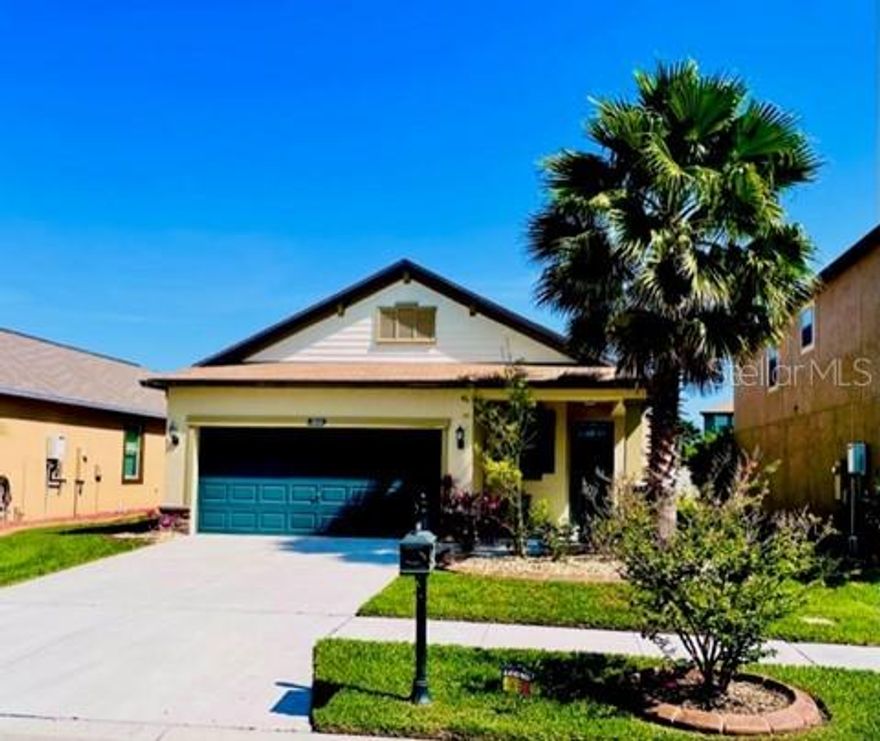 WOW! Showings available starting November 2nd before noon.  Showings on Sunday only Tenant works from home. Please call for an appointment. What an amazing opportunity to live in the great community of Connerton! The owners spared no expense with this beautiful home. Newer vinyl waterproof flooring throughout the living room, dining room, and all three bedrooms. New glass tile backsplash, 8" deep, single-bowl, kitchen sink with disposal, soap dispenser, and hose faucet (with halt and spray functions), side by side refrigerator, and gas stove in the kitchen. Energy efficient light fixtures throughout the house to help save on electric bills. Speaking of savings... tankless water heater with on demand hot water that is gas powered! Start putting that savings away. FULLY FENCED backyard, SCREENED IN PATIO. The list of great features go on and on. The community of Connerton has so many exciting amenities as well: • 10,000-square-foot clubhouse, Club Connerton • Resort-style pool • Fit & Flourish Fitness Center • Kidz Zone • Conner Town Cafe • Basketball courts • Volleyball courts • Tennis courts • Pickleball courts • Outdoor amphitheater Still wanting more? Just outside the entrance of the community you have Publix, The UPS Store, McDonalds, Subway, Marco's Pizza and Walgreens, among many other shops. We could go on and on about this outstanding home, but call us for an appointment so you can see it for yourself.