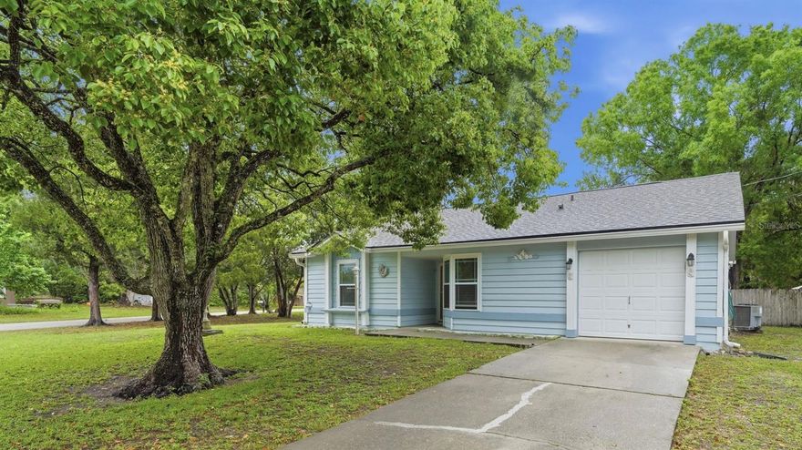 Welcome to your private DeBary retreat! This beautifully maintained 3-bedroom, 2-bath home sits on a spacious, private corner lot, high and dry for peace of mind—with no HOA!
Step inside to a desirable split floor plan designed for comfortable living. The kitchen features a cozy eat-in area, along with a pass-through window to the great room—perfect for easy entertaining. The great room boasts high ceilings and skylights, creating a bright, airy space filled with natural light.
The primary suite includes a private ensuite bathroom and is positioned separately from the secondary bedrooms for added privacy.
Enjoy relaxing on the screened-in patio, ideal for morning coffee or unwinding in the evenings.
Recent updates include energy-efficient windows (2020), a NEW ROOF (2023), NEW A/C (2023), and newer interior and exterior paint—providing lasting value for years to come.
Located just minutes from I-4 and the DeBary SunRail Station, this home offers easy access to Orlando, the beaches (approximately 30 minutes), and theme parks (approximately 40 minutes). Close to shopping and dining, this home truly offers the best of Florida living.
Schedule your showing today!
