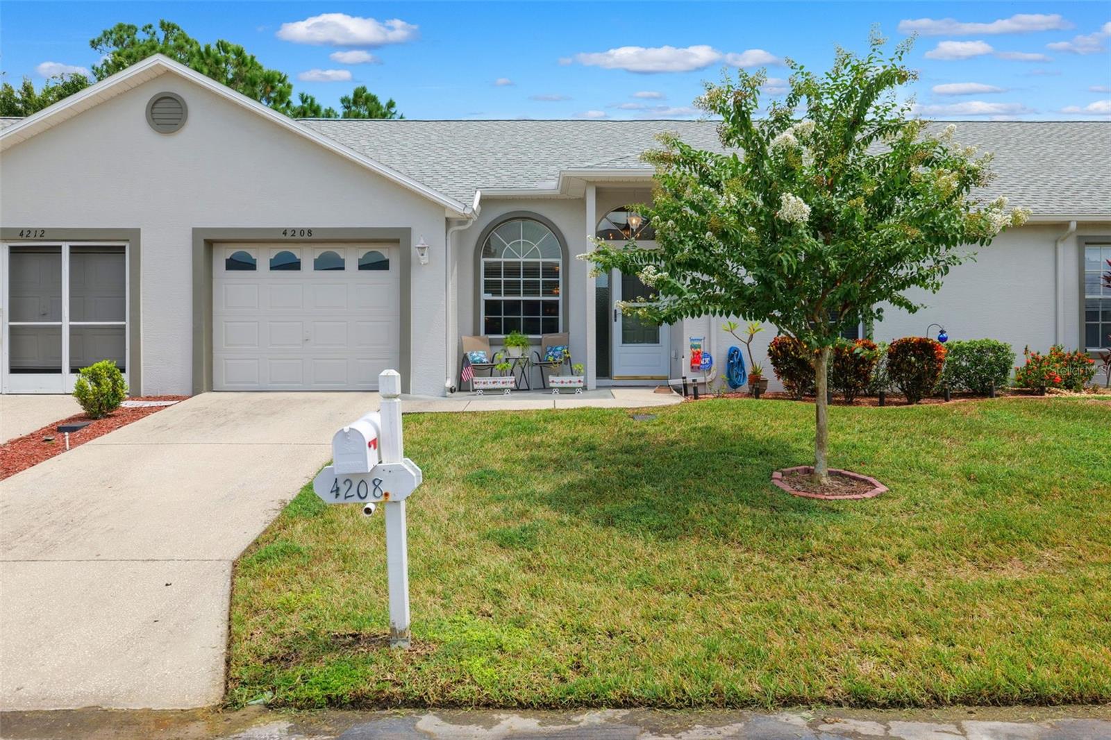 Drop-Dead Gorgeous And Move-In Ready! This 2-Bedroom, 2-Bathroom Maintenance-Free Villa Is Ideally Located In New Port Richey, Just Minutes From Trinity And Odessa. Offering The Perfect Blend Of Comfort And Convenience, You’ll Enjoy Quick Access To The Veterans Expressway, US Highway 19, And Major Commuter Routes For An Easy Drive To Tampa, Clearwater, And The Beaches. Shopping, Dining, Medical Facilities, And Entertainment Are All Close By, Making Everyday Living Exceptionally Convenient.
Step Inside To A Beautifully Renovated Eat-In Kitchen Featuring White Shaker Cabinets, Granite Countertops, Charming Shiplap Walls, And Deluxe GE Slate Appliances. The Open Living And Dining Areas Showcase New Laminate Flooring, 10-Foot Volume Ceilings, And An Abundance Of Natural Light.
Both Bathrooms Have Been Fully Updated With Designer Touches, Including Grey Marble Tile Showers And Floors, New Fixtures, And Recessed Lighting. The Spacious Primary Bedroom Easily Fits A King-Size Bed, Offers A Walk-In Closet, And Features Cozy Berber Carpeting, Which Extends Into The Second Bedroom For Added Comfort. Enjoy Private, Peaceful Views Of The Conservation Area From Your Screened-In Patio, Complete With Elegant Travertine Tile.
Additional Upgrades Include 2” Blinds, A Updated Water Heater, Fresh Modern Paint, Digital Thermostat, Ceiling Fans, And New Lighting Throughout. The HOA Covers Exterior Maintenance, Landscaping, A Community Pool, Nature Walks, And Shuffleboard. With Pet-Friendly Policies And No Age Restrictions, This Villa Is Perfect For Full-Time Living Or A Low-Maintenance Retreat In A Prime Location Close To Everything New Port Richey, Trinity, And Odessa Have To Offer. Easy Access To Tampa, St. Petersburg, and North to Florida's Nature Coast. Schedule Your Private Showing Today!