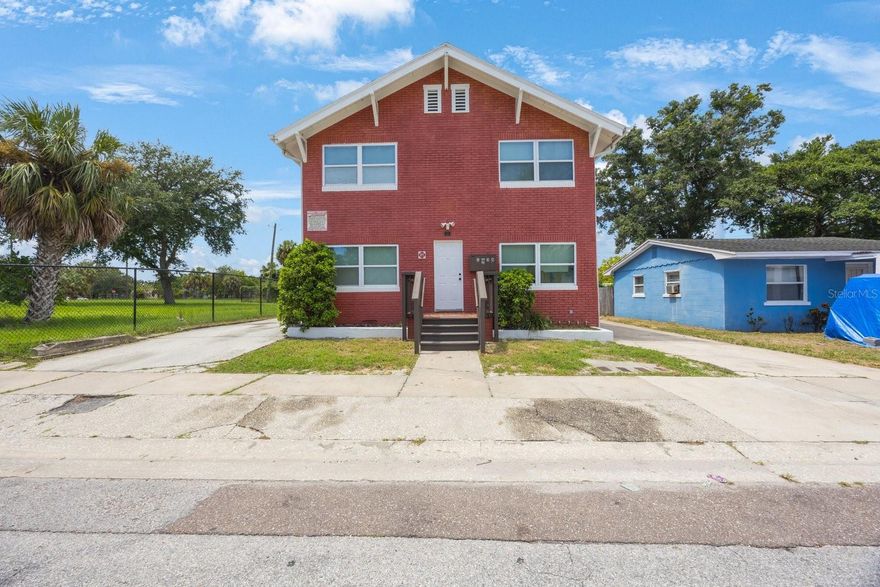 Fully gut-renovated income-producing quadplex in the heart of St. Petersburg, featuring four turnkey units and located just minutes from downtown. This high-quality renovation includes a new roof installed in 2020, fresh exterior paint, and extensive interior upgrades throughout the building.

Each unit offers in-unit laundry connections, modern kitchens with shaker-style cabinets, quartz countertops, and stainless steel appliances. The bathrooms have been fully remodeled with tiled showers, new vanities, and sleek modern fixtures. Interior upgrades also include new waterproof luxury vinyl plank flooring, all new trim, and baseboards for a clean, updated finish.

The quadplex layout consists of four 2 bedroom / 1 bathroom units with the following rental amounts:

Unit 1: $1,650/month

Unit 2: $1,650/month

Unit 3: $1,750/month

Unit 4: $1,562/month

Current rental income totals $6,612/month ($79,344 annually). Based on the current HUD Fair Market Rent of $2,130/month for 2-bedroom unit in this ZIP code, the property has the potential to generate $8,520/month ($102,240 annually), representing an upside of $1,908/month ($22,896 annually).

Located in a prime corridor within the City of St. Petersburg, this property benefits from strong tenant demand, steady appreciation, and proximity to dining, entertainment, and major employment centers.

Perfect for investors seeking cash flow and long-term appreciation or an owner-occupant looking to offset housing costs. No hurricane damage from both storms (Milton & Helene). Motivated seller — don’t miss out on this fully updated opportunity.